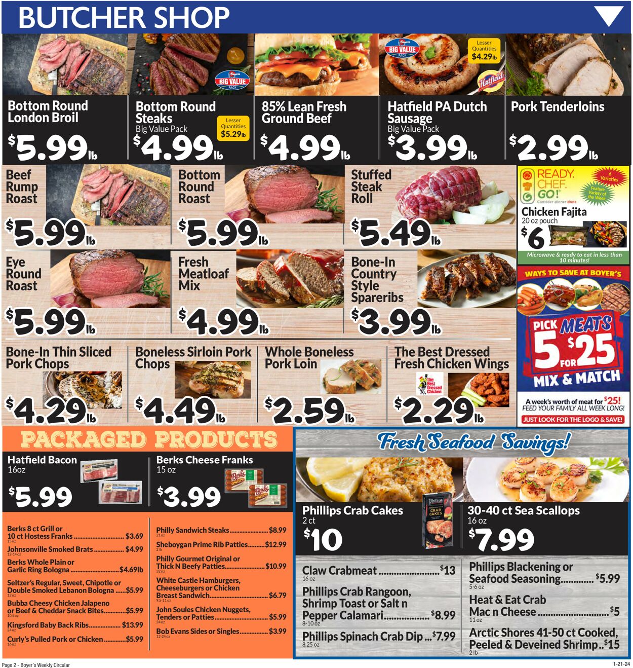Boyer's Food Markets Weekly Ad Circular - valid 01/21-01/27/2024 (Page 4)