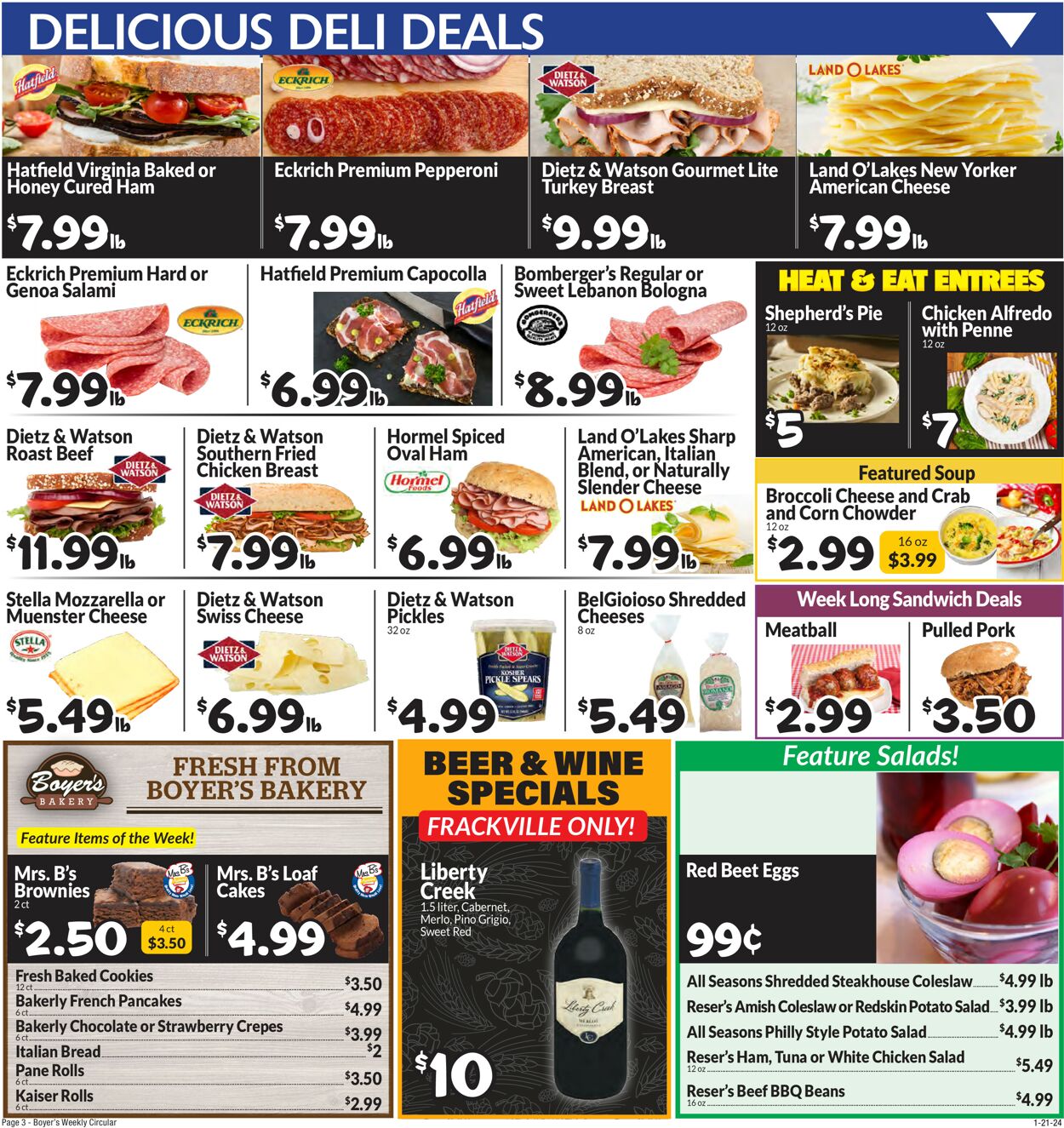 Boyer's Food Markets Weekly Ad Circular - valid 01/21-01/27/2024 (Page 5)
