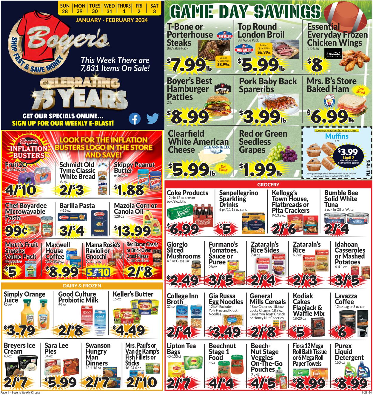 Boyer's Food Markets Weekly Ad Circular - valid 01/28-02/03/2024 (Page 3)