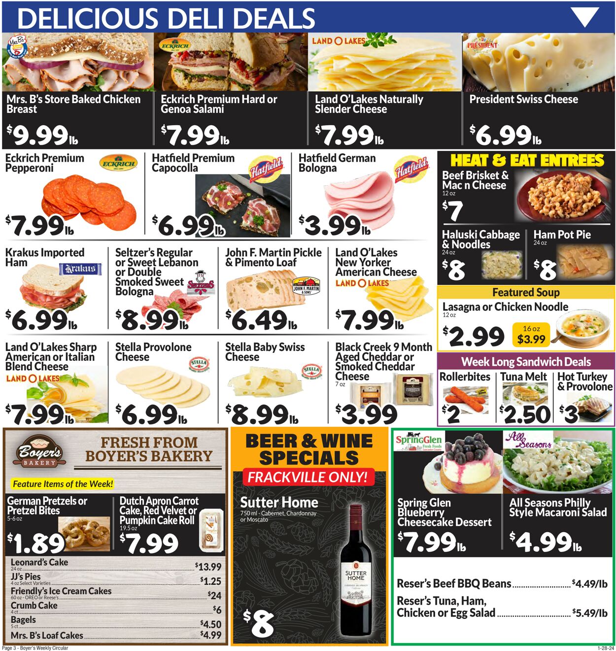 Boyer's Food Markets Weekly Ad Circular - valid 01/28-02/03/2024 (Page 5)