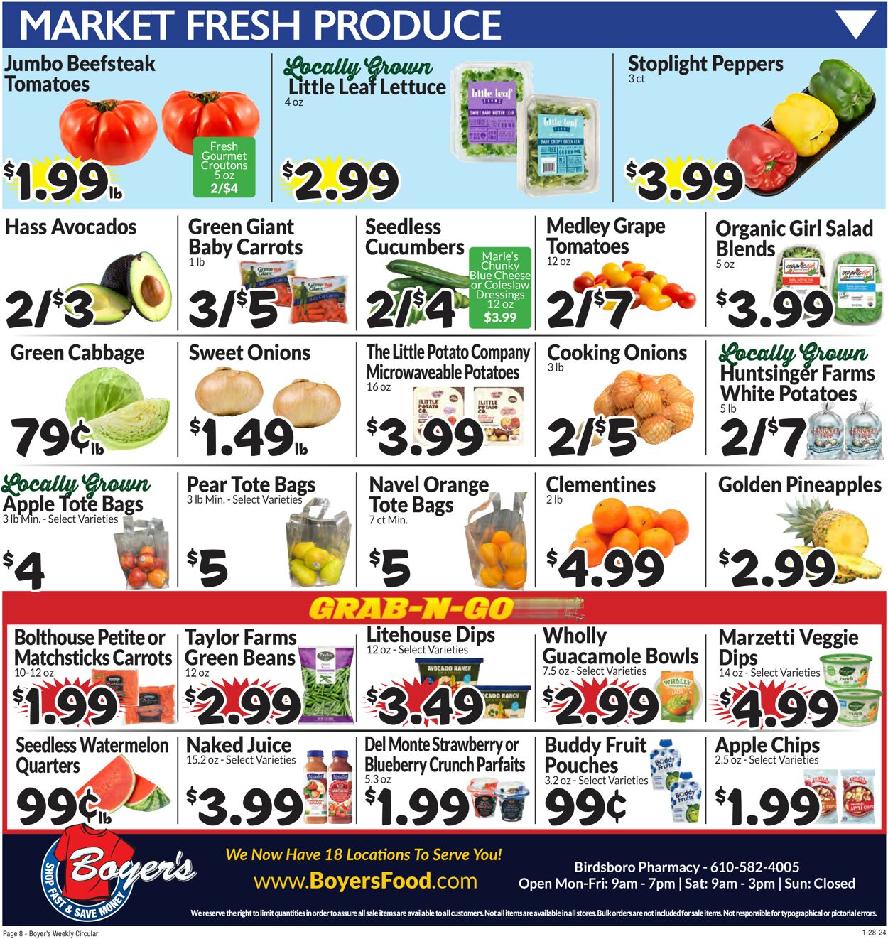 Boyer's Food Markets Weekly Ad Circular - valid 01/28-02/03/2024 (Page 11)