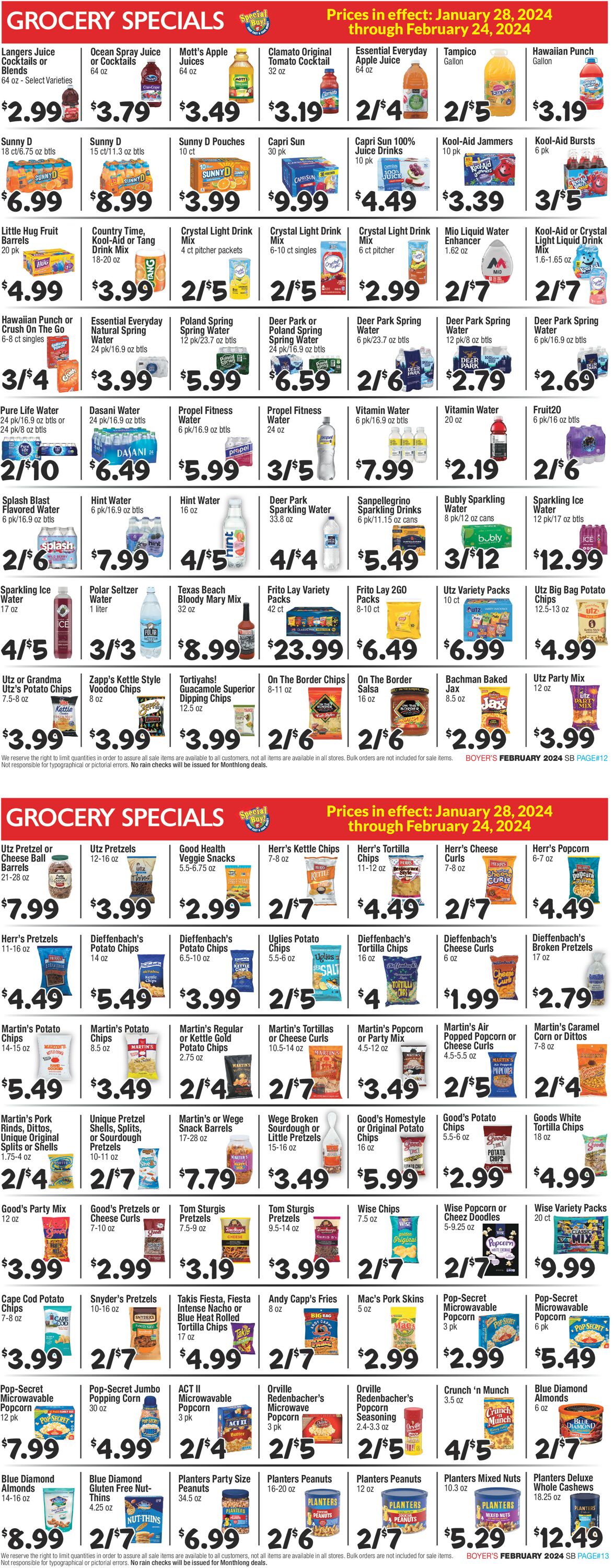 Boyer's Food Markets Weekly Ad Circular - valid 01/28-02/24/2024 (Page 7)