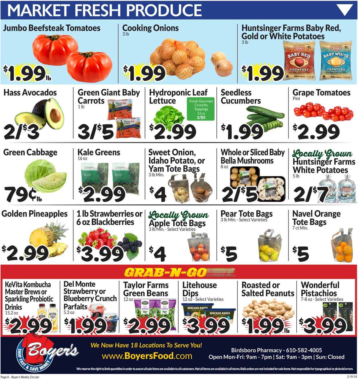 Boyer's Food Markets Weekly Ad Circular - valid 02/18-02/24/2024 (Page 11)