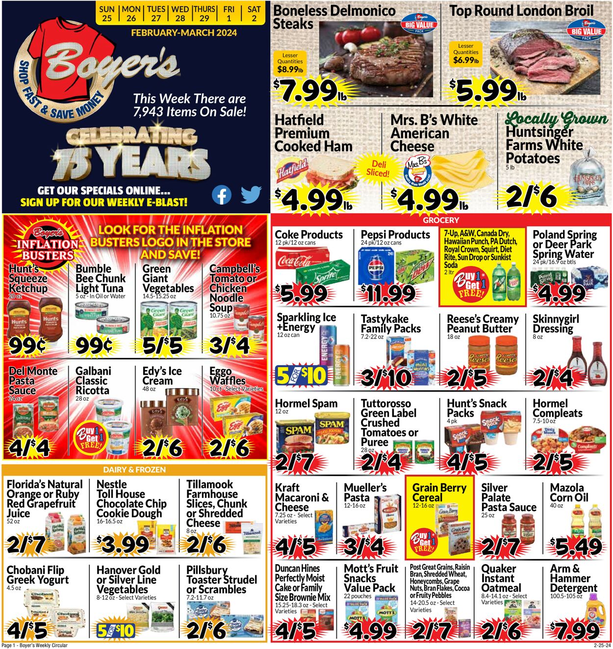 Boyer's Food Markets Weekly Ad Circular - valid 02/25-03/02/2024 (Page 3)