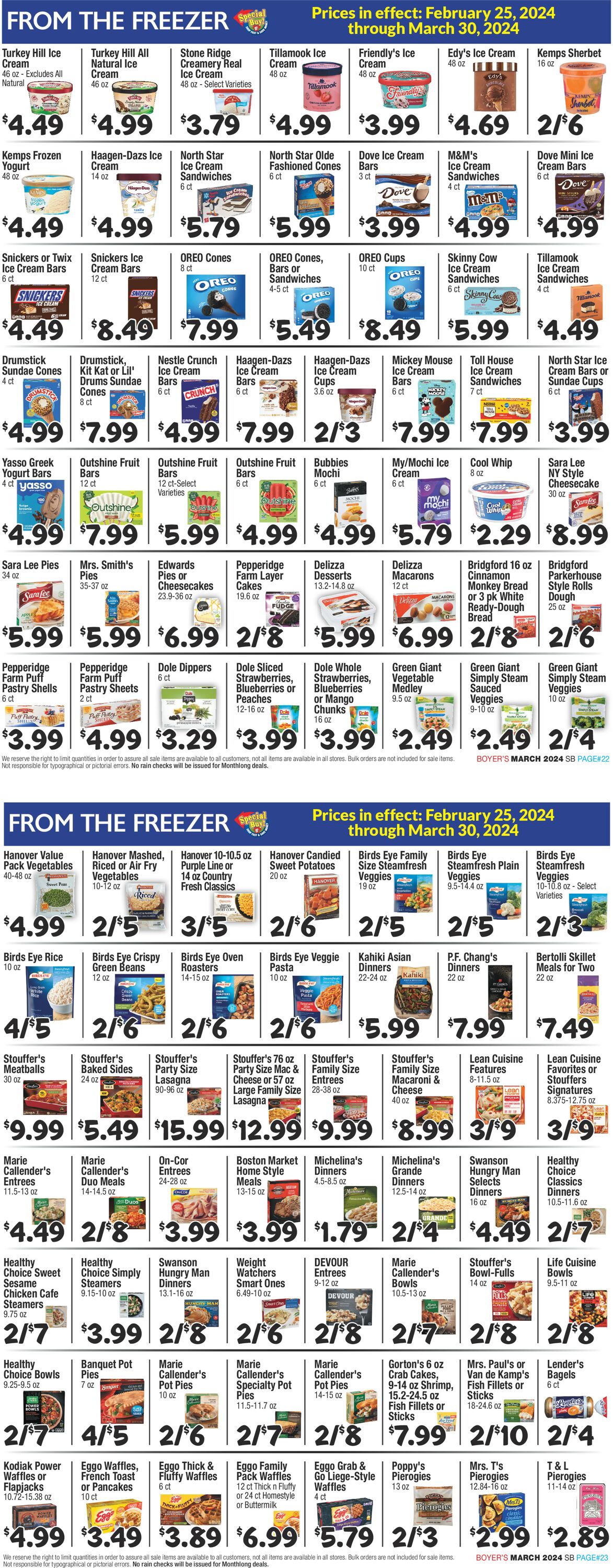 Boyer's Food Markets Weekly Ad Circular - valid 02/25-03/30/2024 (Page 12)
