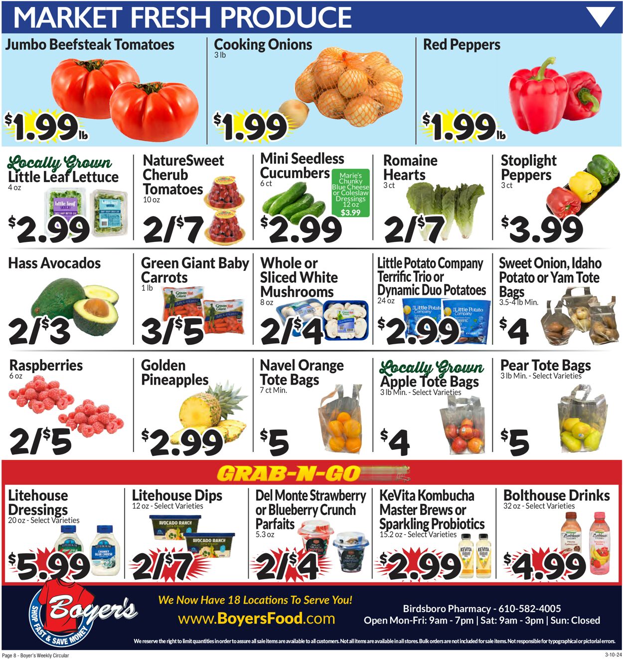 Boyer's Food Markets Weekly Ad Circular - valid 03/10-03/16/2024 (Page 11)