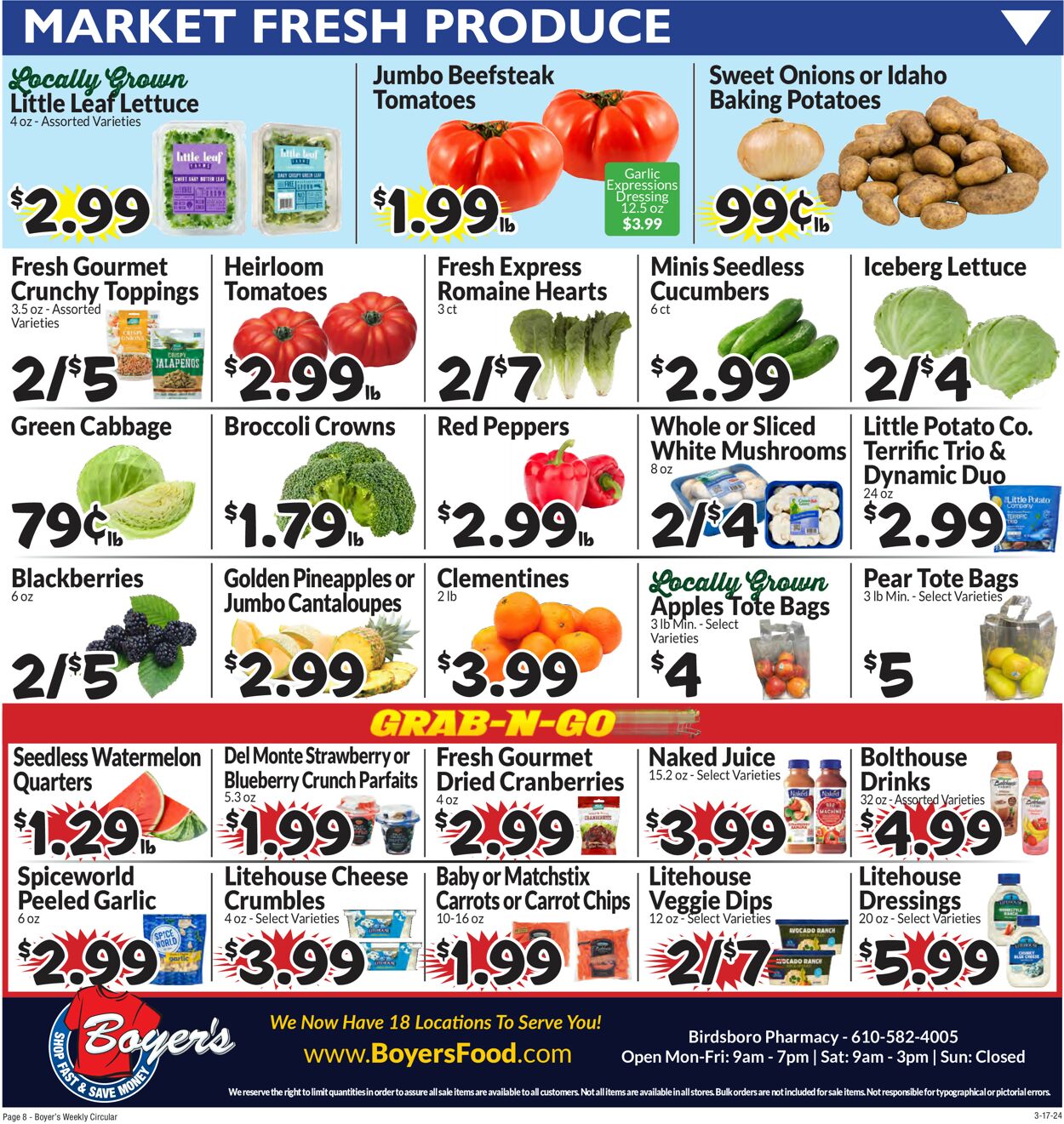 Boyer's Food Markets Weekly Ad Circular - valid 03/17-03/23/2024 (Page 11)