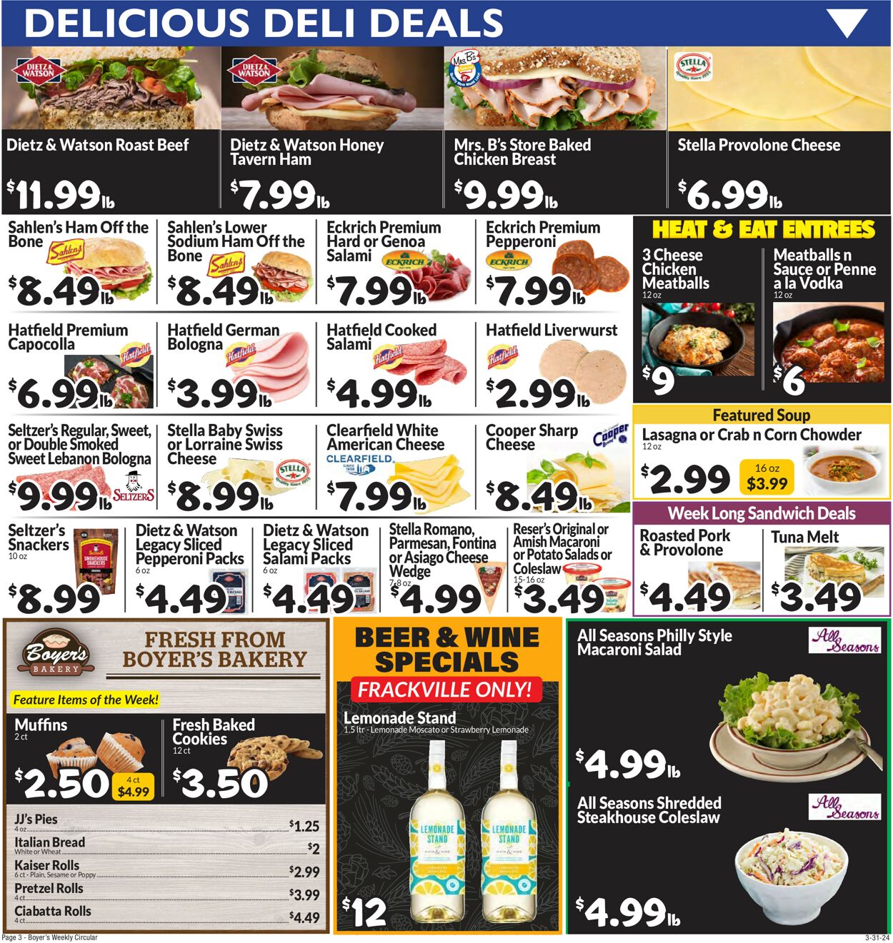 Boyer's Food Markets Weekly Ad Circular - valid 03/31-04/06/2024 (Page 5)