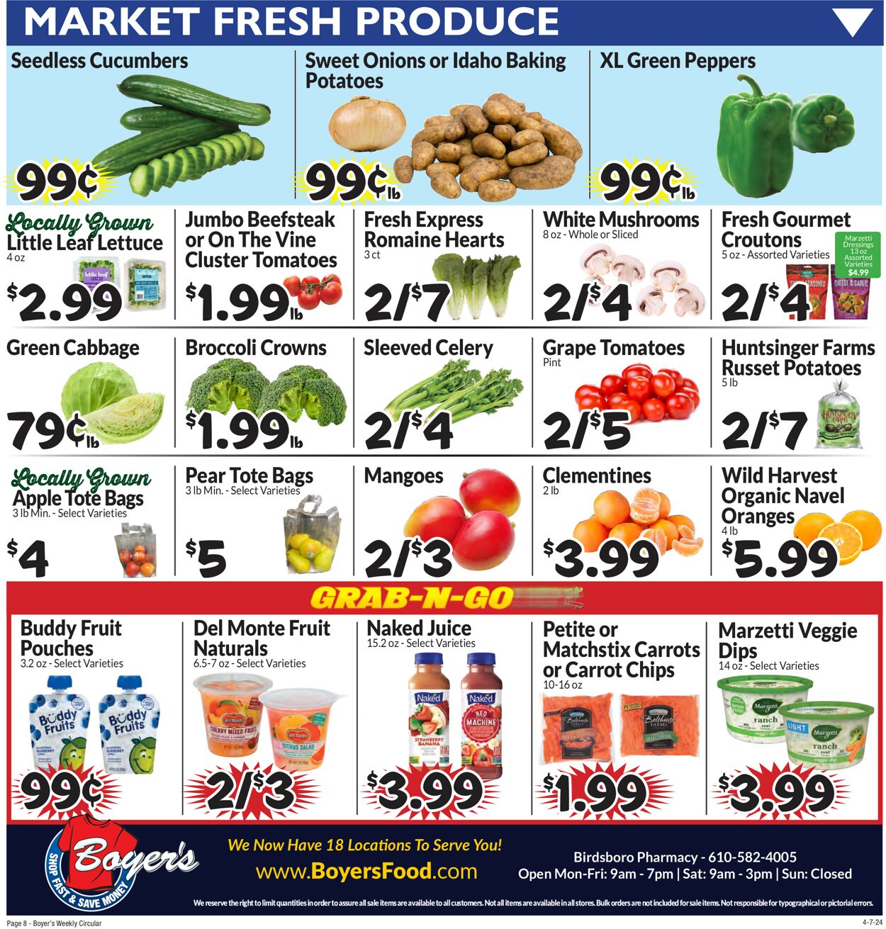 Boyer's Food Markets Weekly Ad Circular - valid 04/07-04/13/2024 (Page 11)