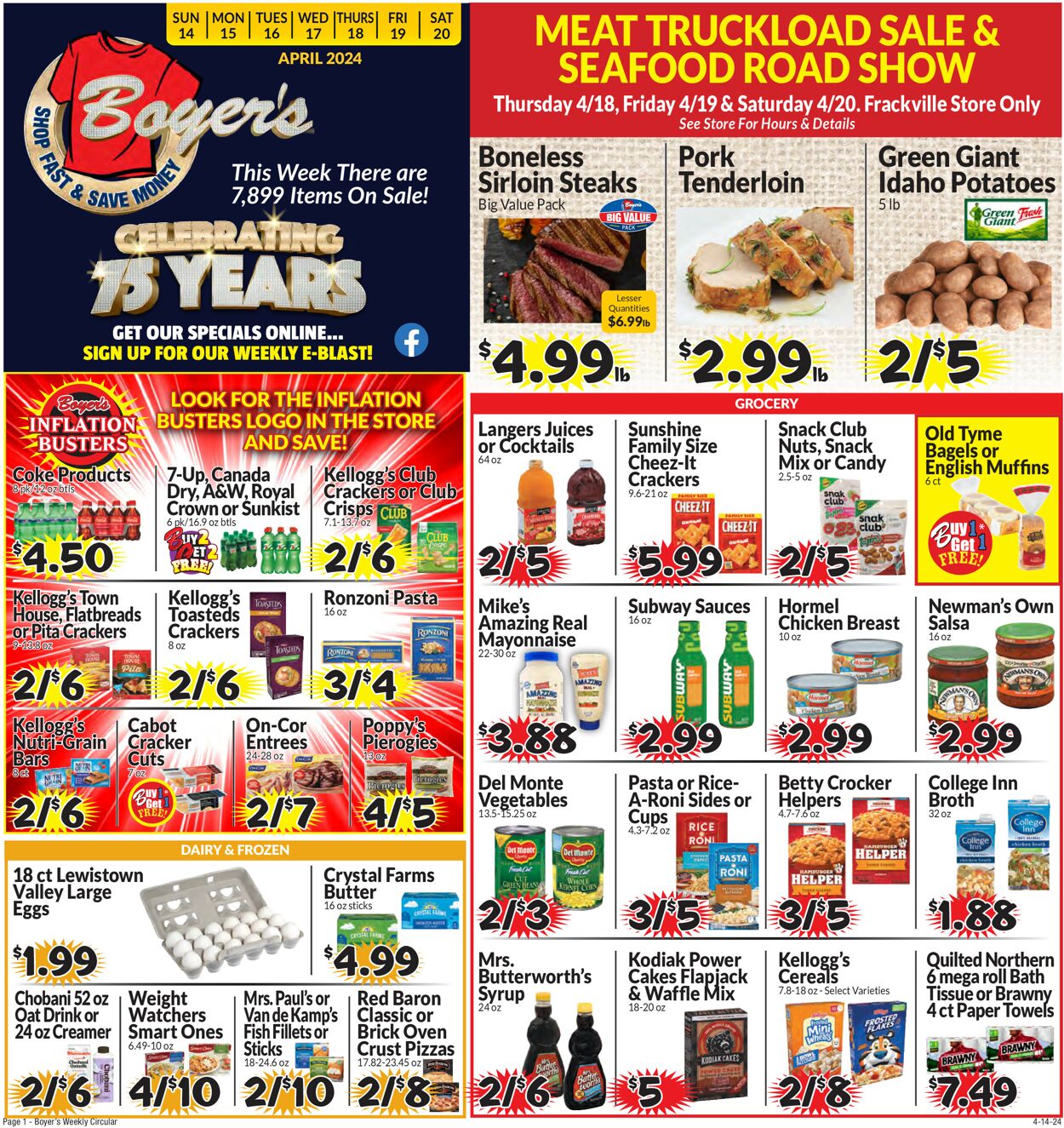 Boyer's Food Markets Weekly Ad Circular - valid 04/14-04/20/2024 (Page 3)