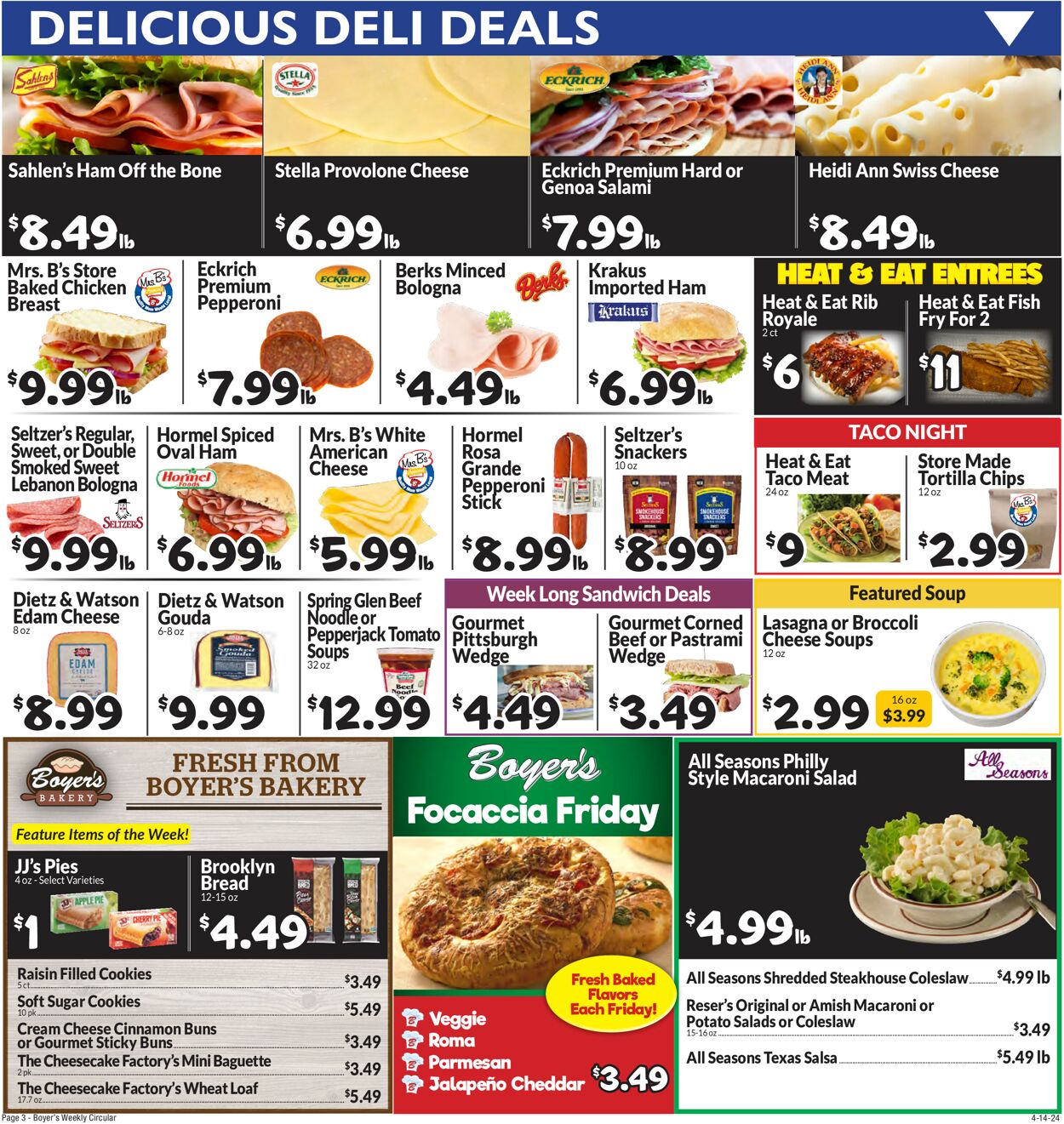 Boyer's Food Markets Weekly Ad Circular - valid 04/14-04/20/2024 (Page 5)