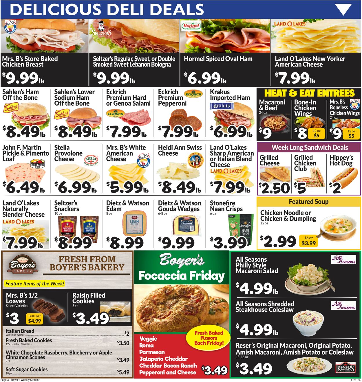 Boyer's Food Markets Weekly Ad Circular - valid 04/21-04/27/2024 (Page 5)