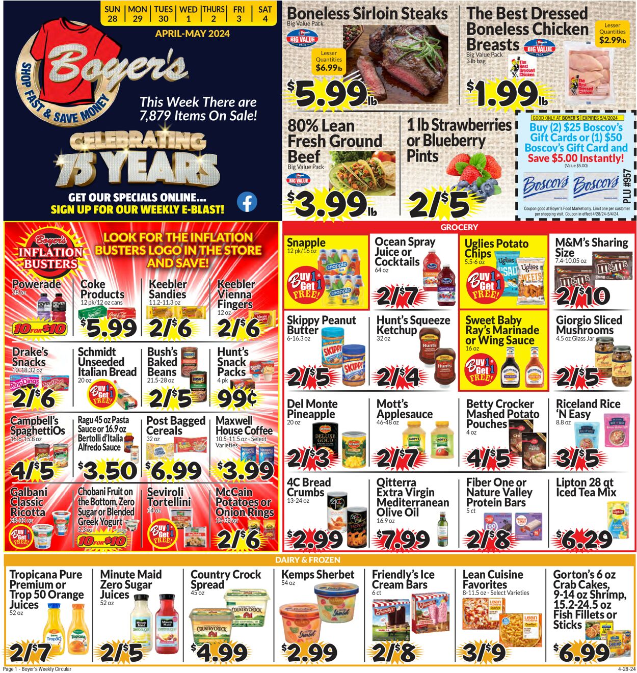 Boyer's Food Markets Weekly Ad Circular - valid 04/28-05/04/2024 (Page 3)