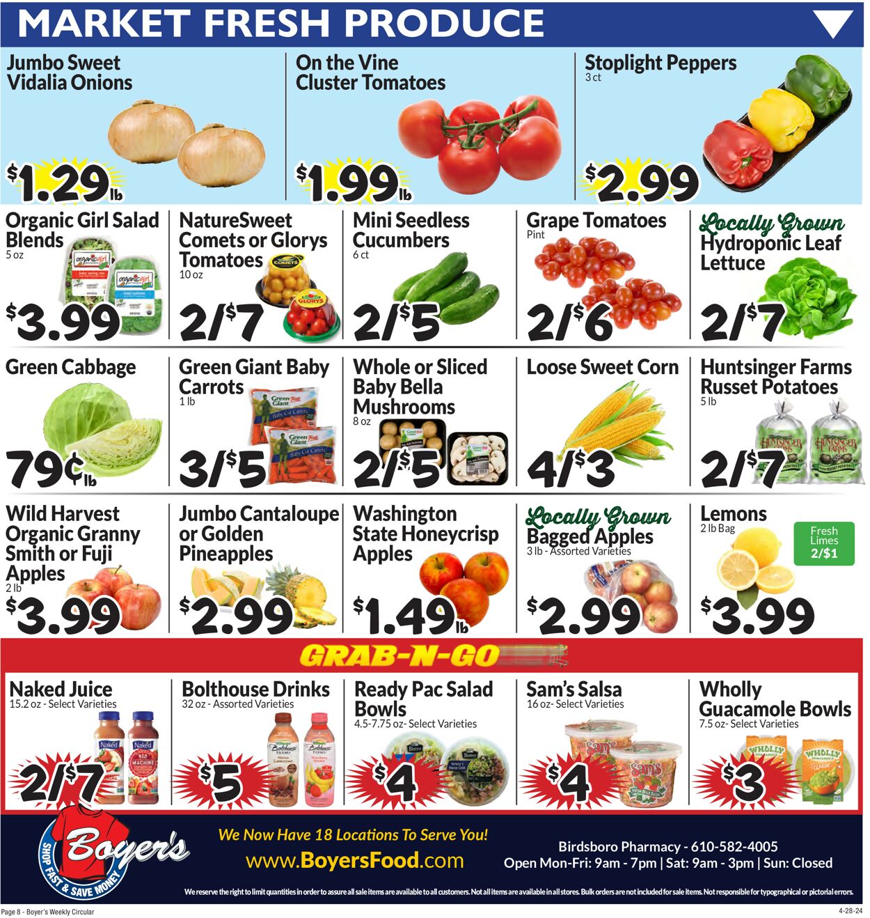 Boyer's Food Markets Weekly Ad Circular - valid 04/28-05/04/2024 (Page 11)