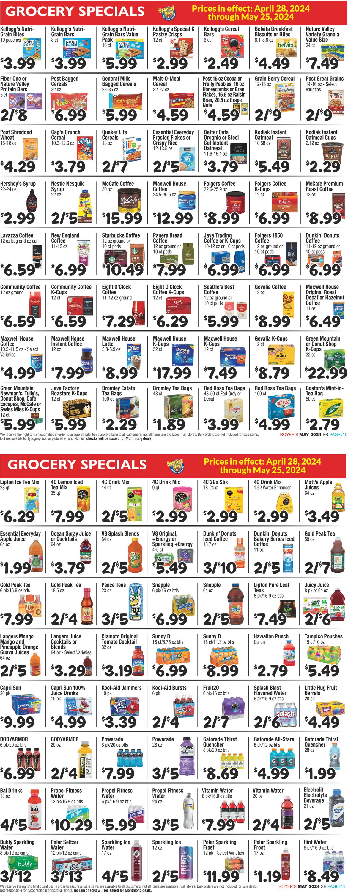 Boyer's Food Markets Weekly Ad Circular - valid 04/28-05/25/2024 (Page 6)