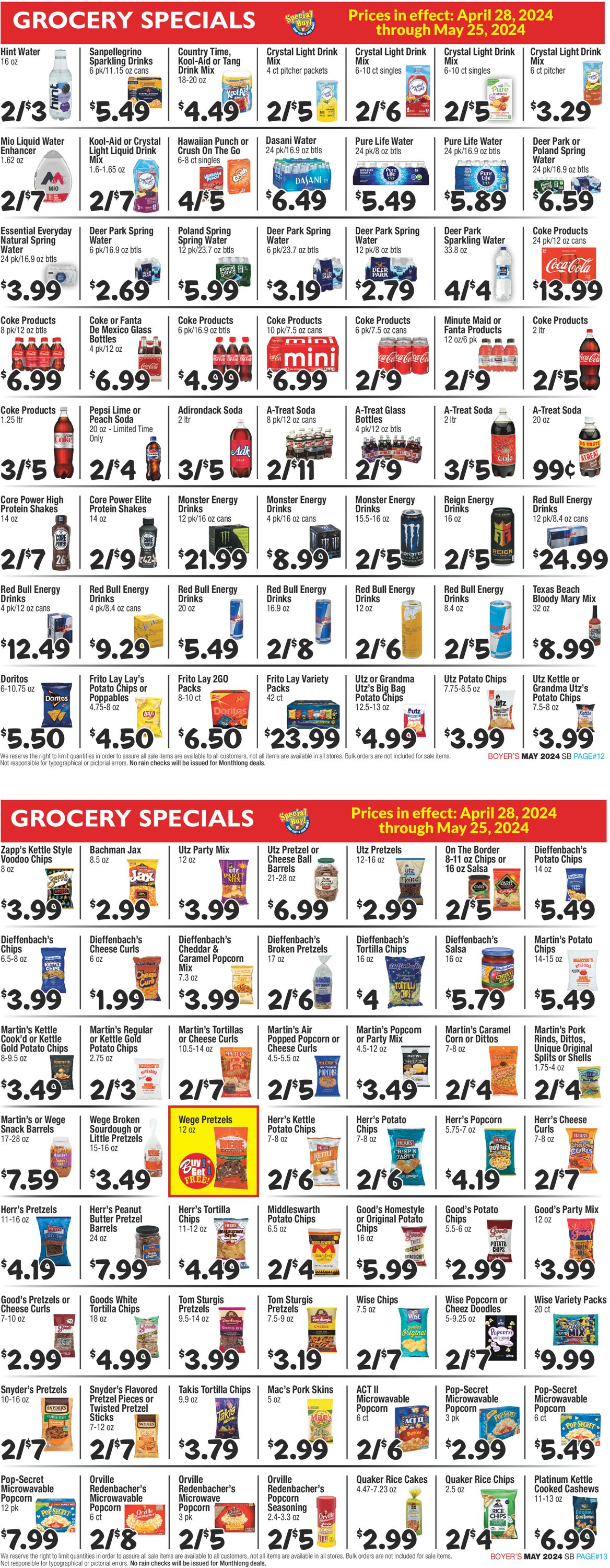 Boyer's Food Markets Weekly Ad Circular - valid 04/28-05/25/2024 (Page 7)