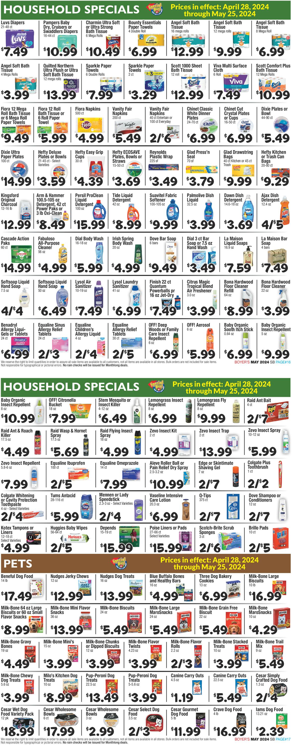 Boyer's Food Markets Weekly Ad Circular - valid 04/28-05/25/2024 (Page 9)