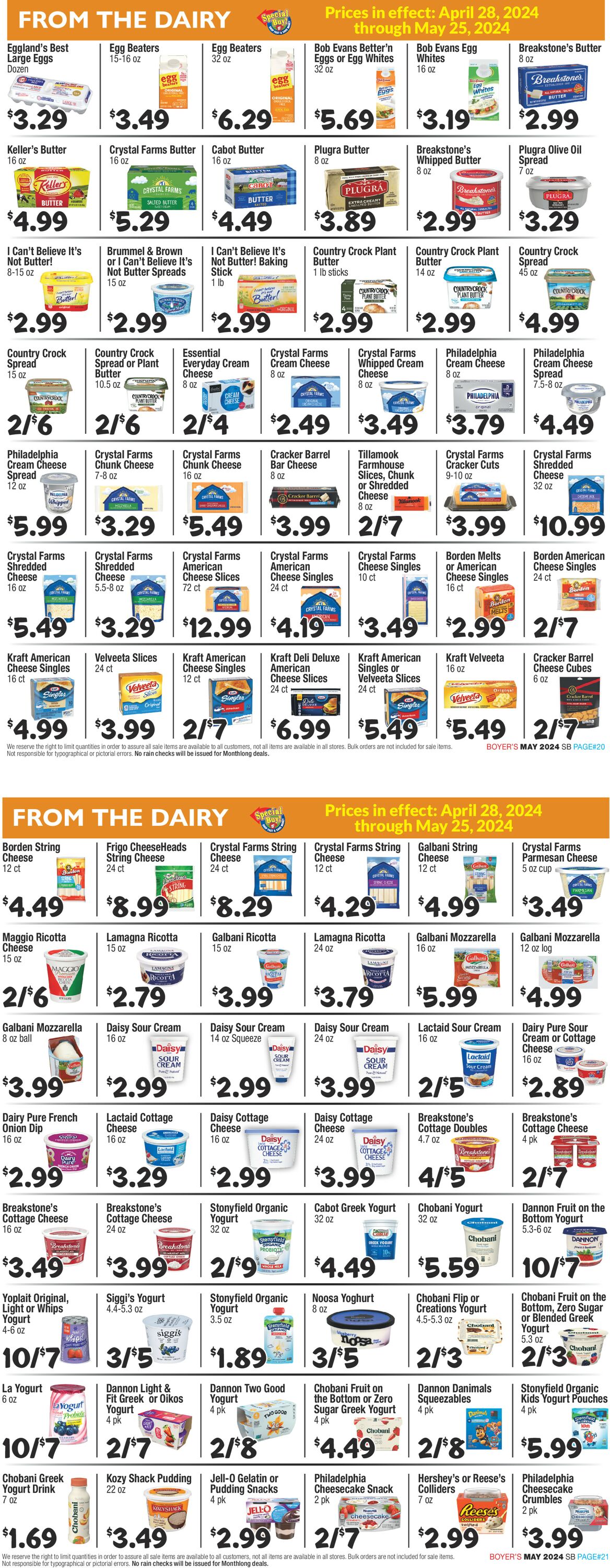 Boyer's Food Markets Weekly Ad Circular - valid 04/28-05/25/2024 (Page 11)