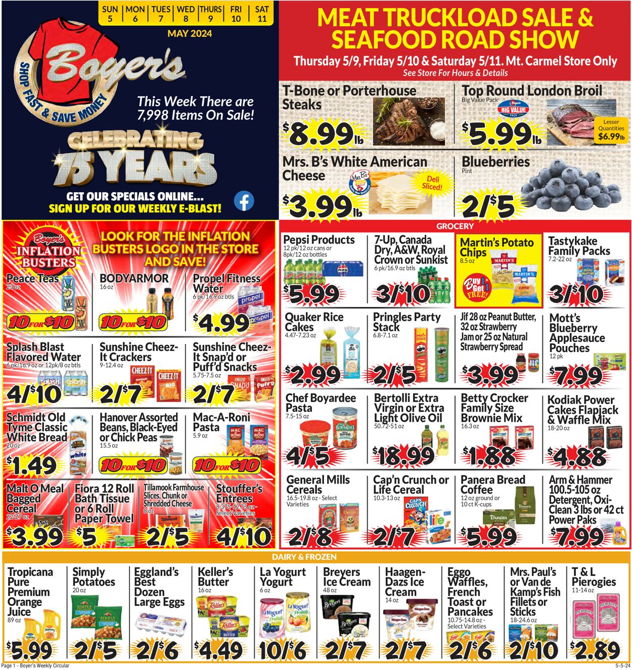 Boyer's Food Markets Weekly Ad Circular - valid 05/05-05/11/2024 (Page 3)
