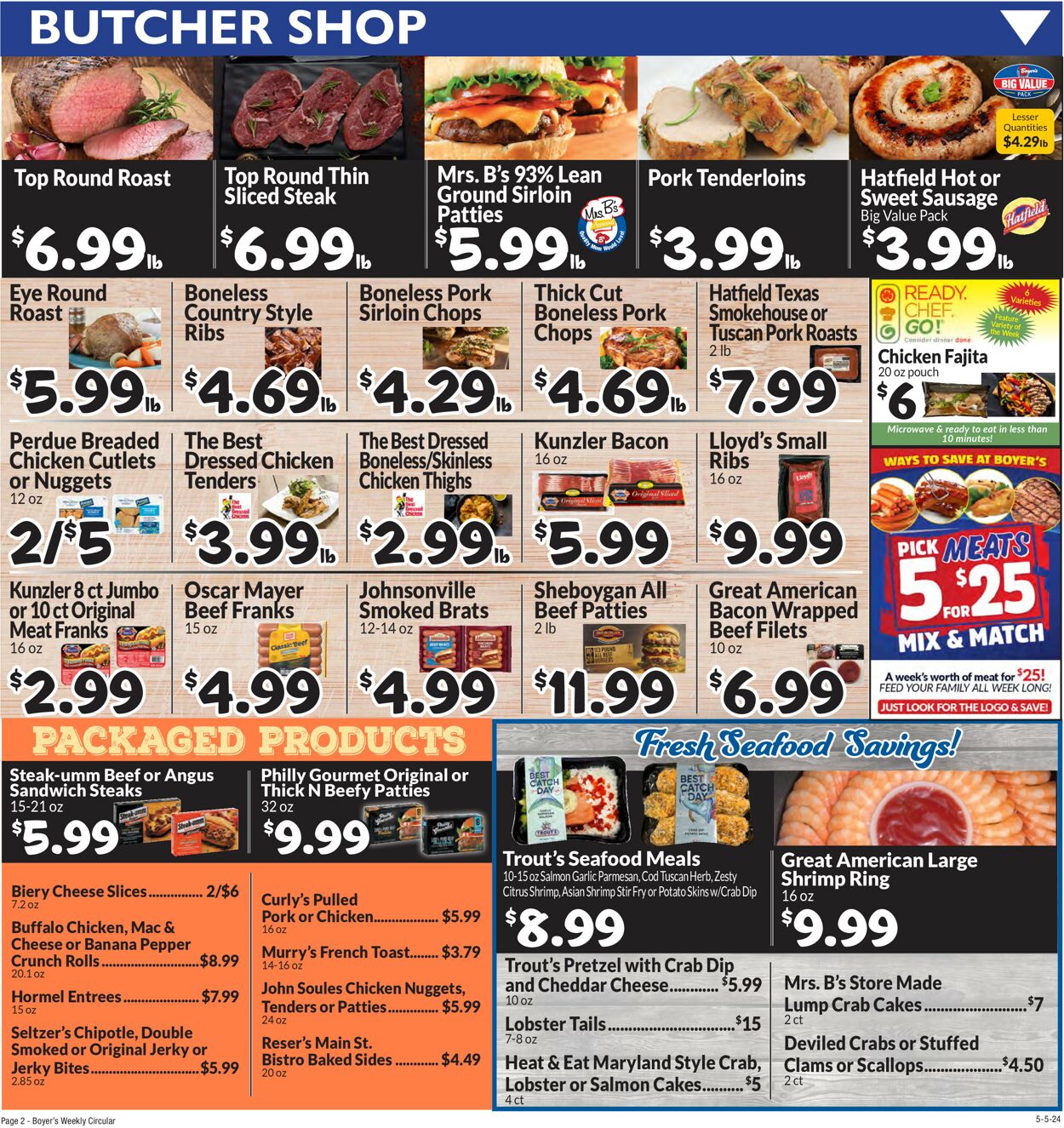 Boyer's Food Markets Weekly Ad Circular - valid 05/05-05/11/2024 (Page 4)