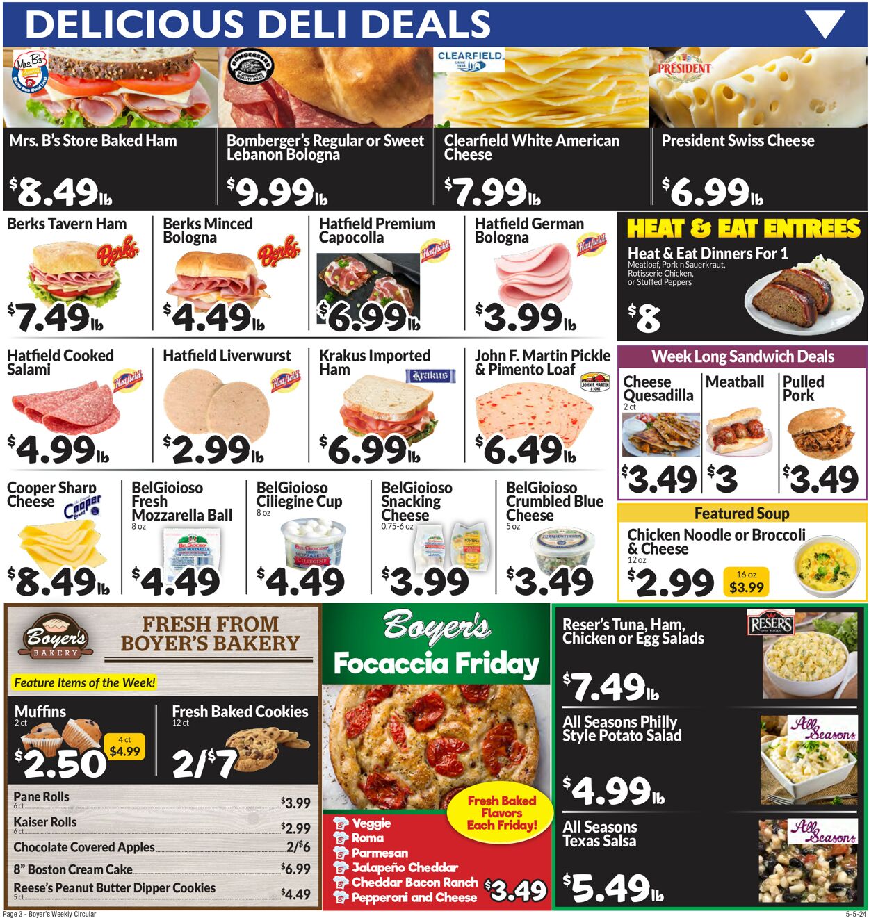 Boyer's Food Markets Weekly Ad Circular - valid 05/05-05/11/2024 (Page 5)