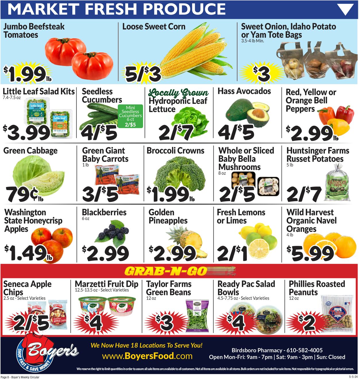 Boyer's Food Markets Weekly Ad Circular - valid 05/05-05/11/2024 (Page 11)