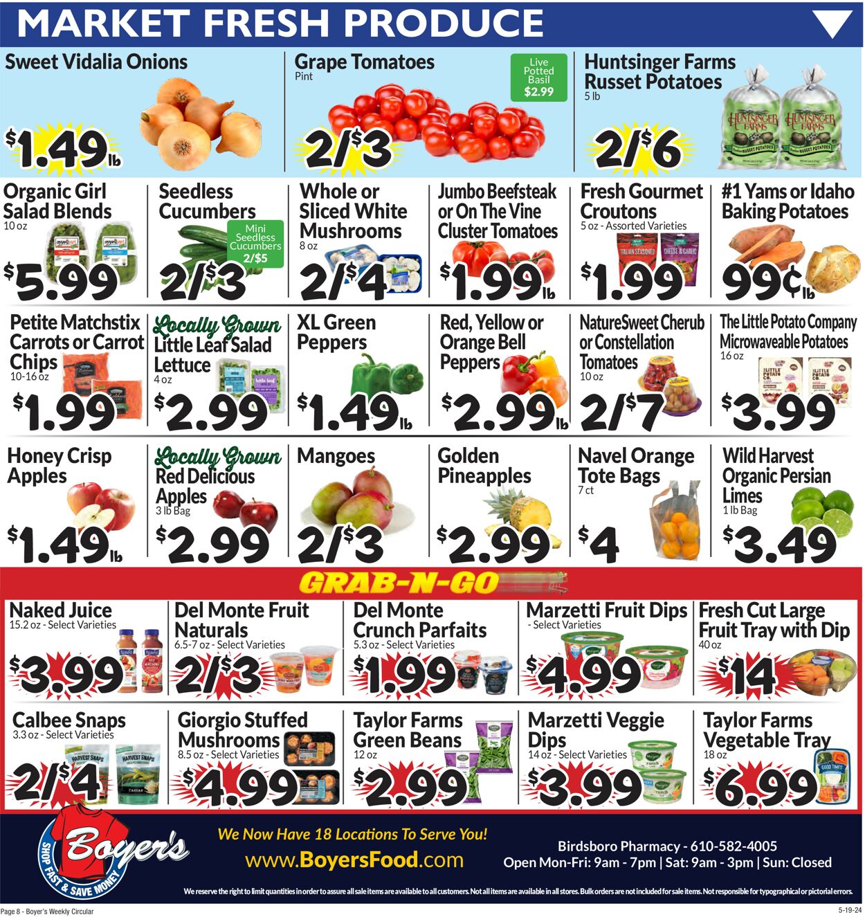 Boyer's Food Markets Weekly Ad Circular - valid 05/19-05/25/2024 (Page 11)