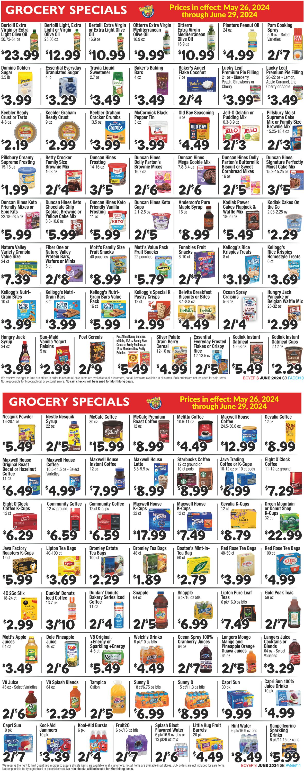 Boyer's Food Markets Weekly Ad Circular - valid 05/26-06/29/2024 (Page 6)