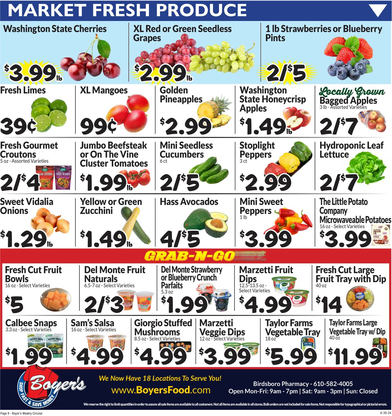 Boyer's Food Markets Weekly Ad Circular - valid 06/30-07/06/2024 (Page 11)