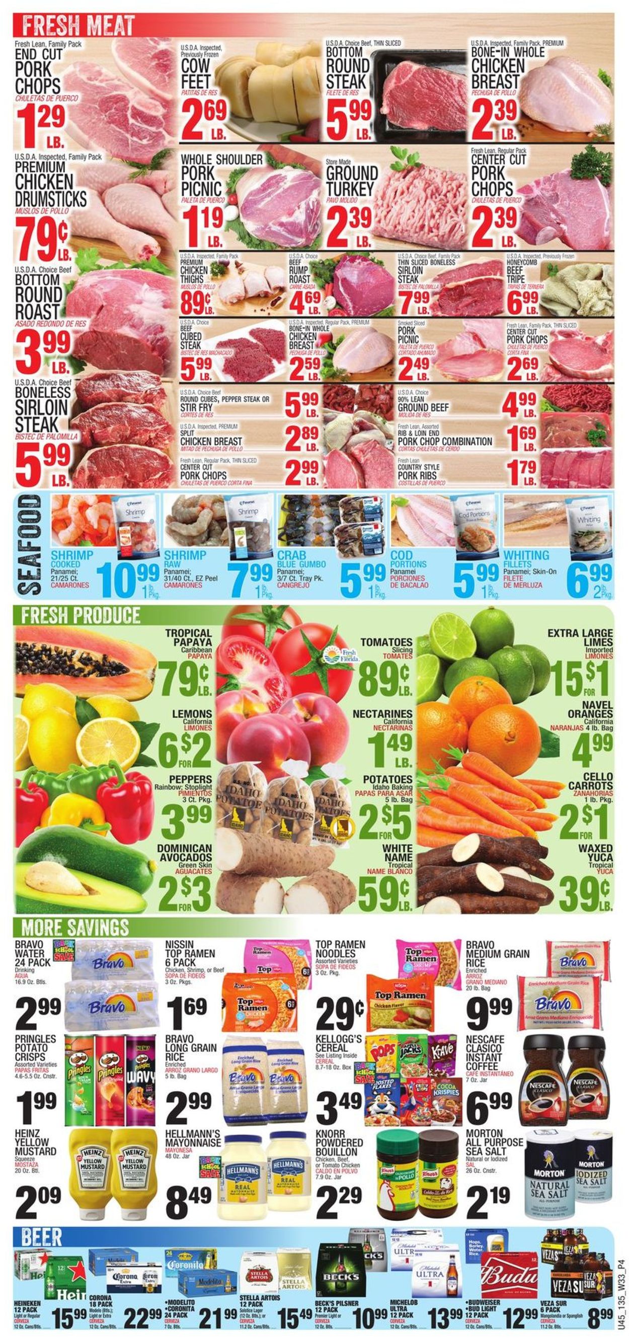 Bravo Supermarkets Weekly Ad Circular - valid 08/12-08/18/2021 (Page 4)