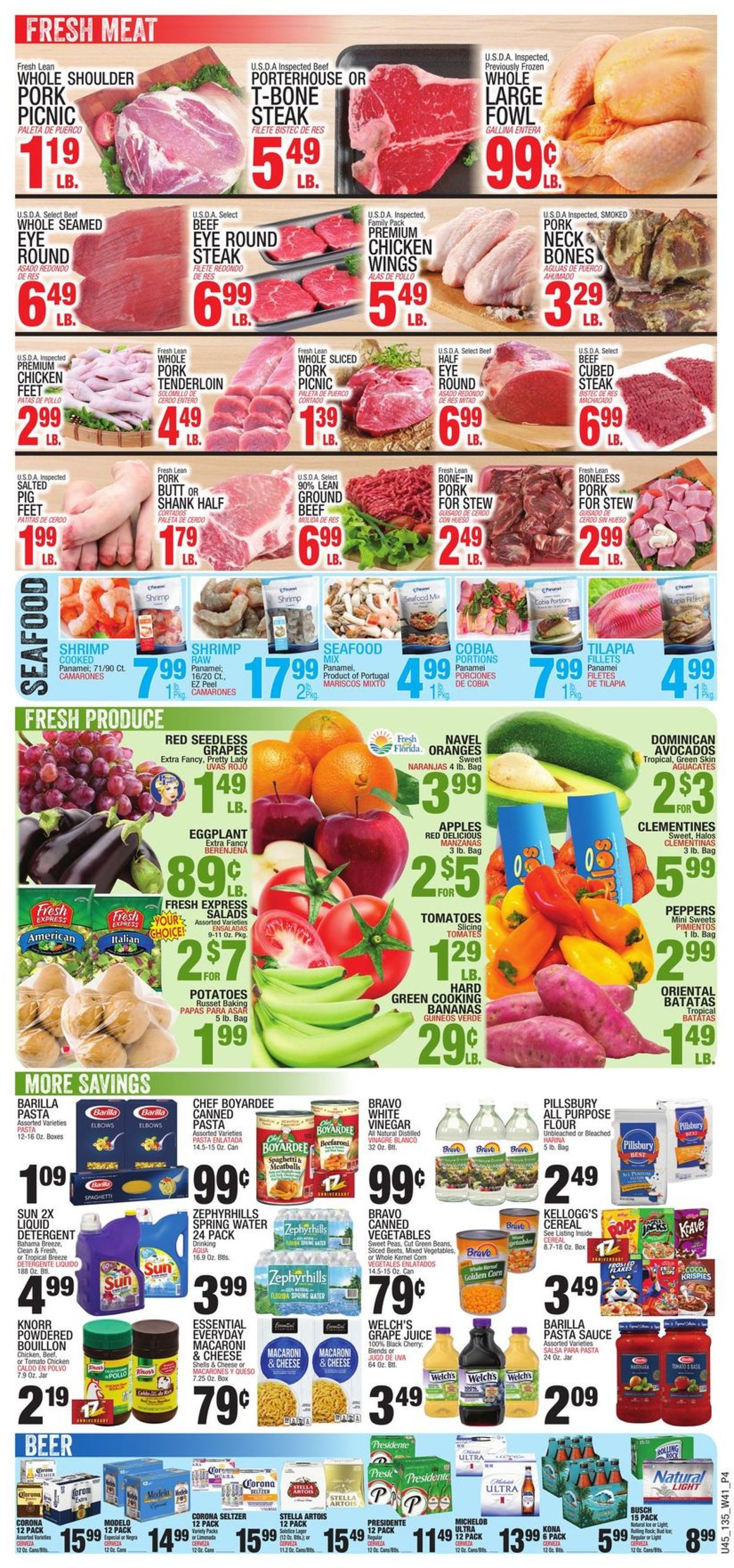 Bravo Supermarkets Weekly Ad Circular - valid 10/07-10/13/2021 (Page 4)