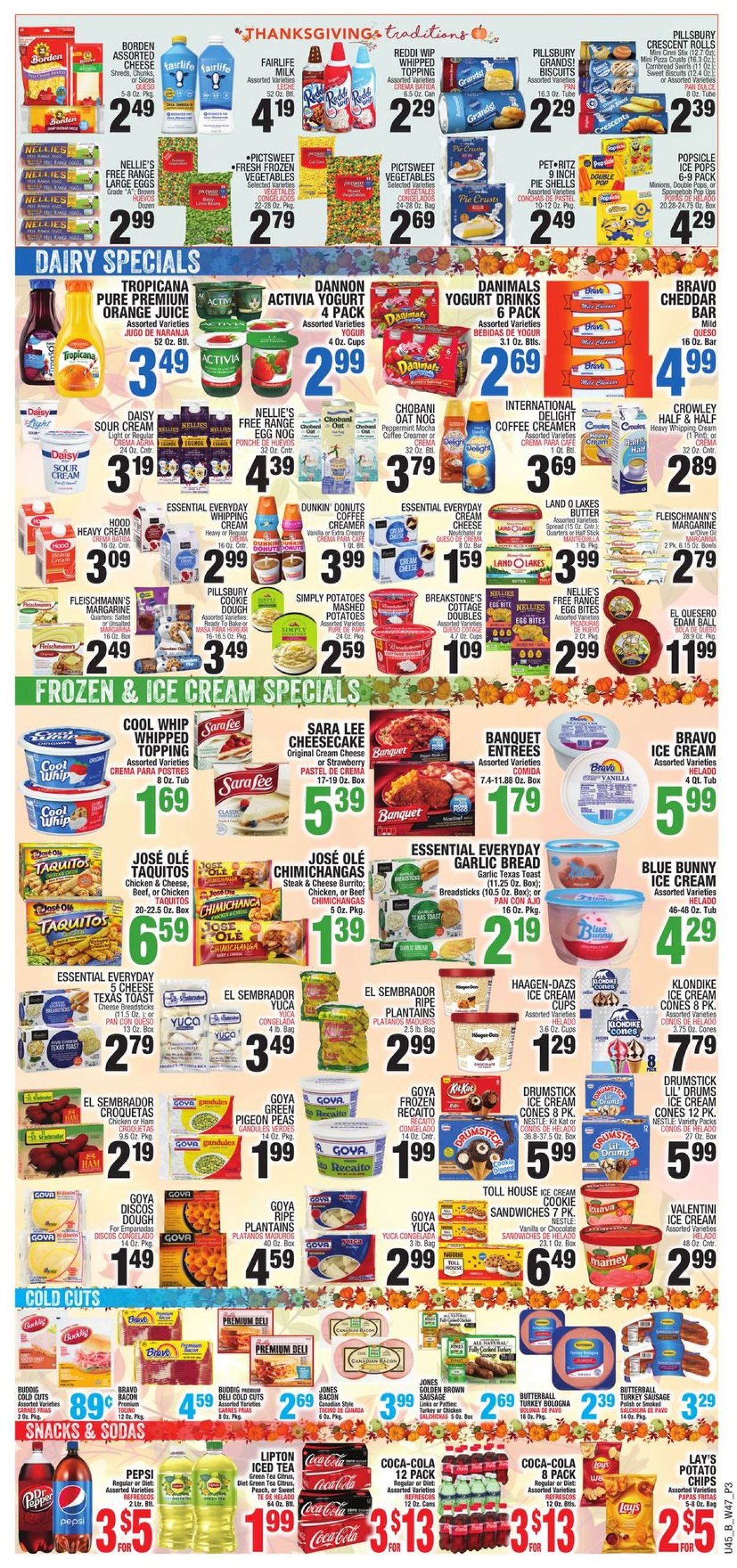 Bravo Supermarkets THANKSGIVING 2021 Weekly Ad Circular - valid 11/18-11/26/2021 (Page 3)
