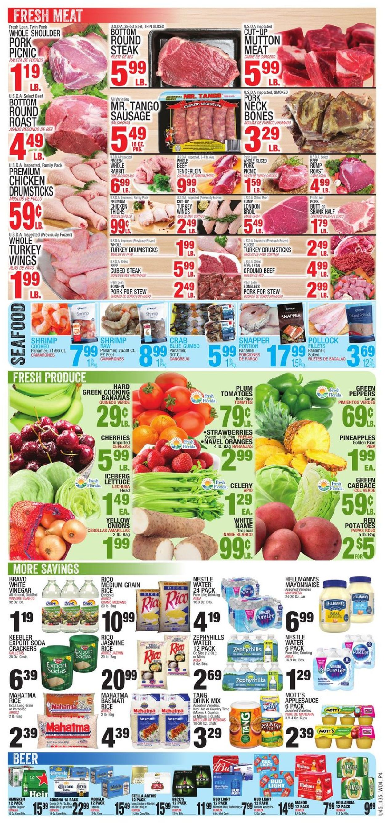 Bravo Supermarkets Weekly Ad Circular - valid 01/20-01/26/2022 (Page 4)