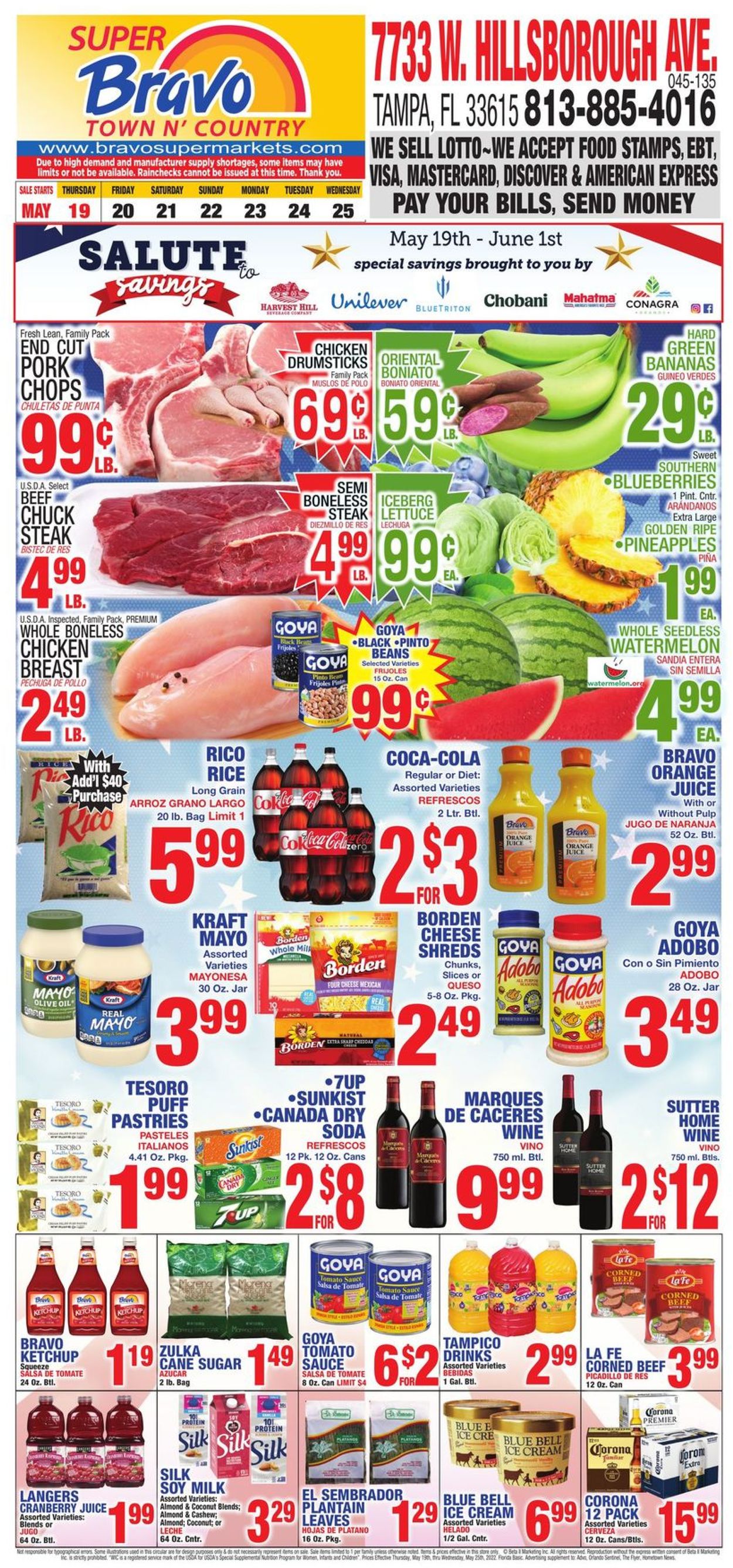 Bravo Supermarkets Weekly Ad Circular - valid 05/19-05/25/2022