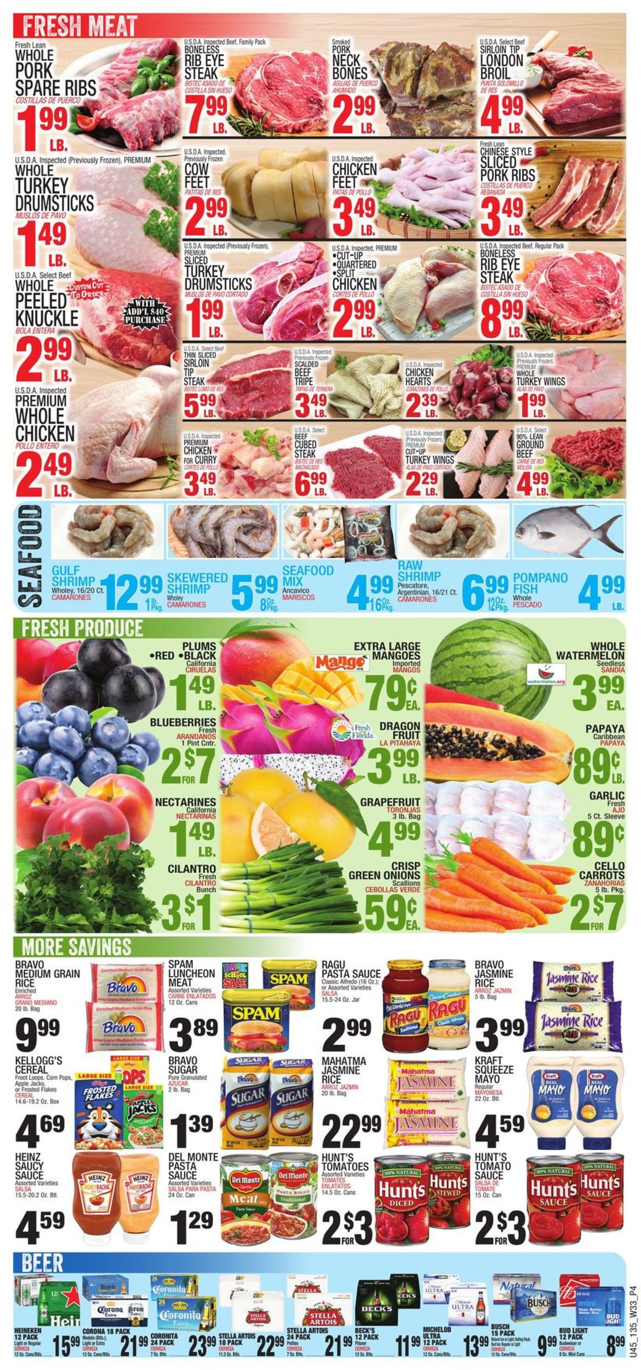 Bravo Supermarkets Weekly Ad Circular - valid 08/11-08/17/2022 (Page 4)