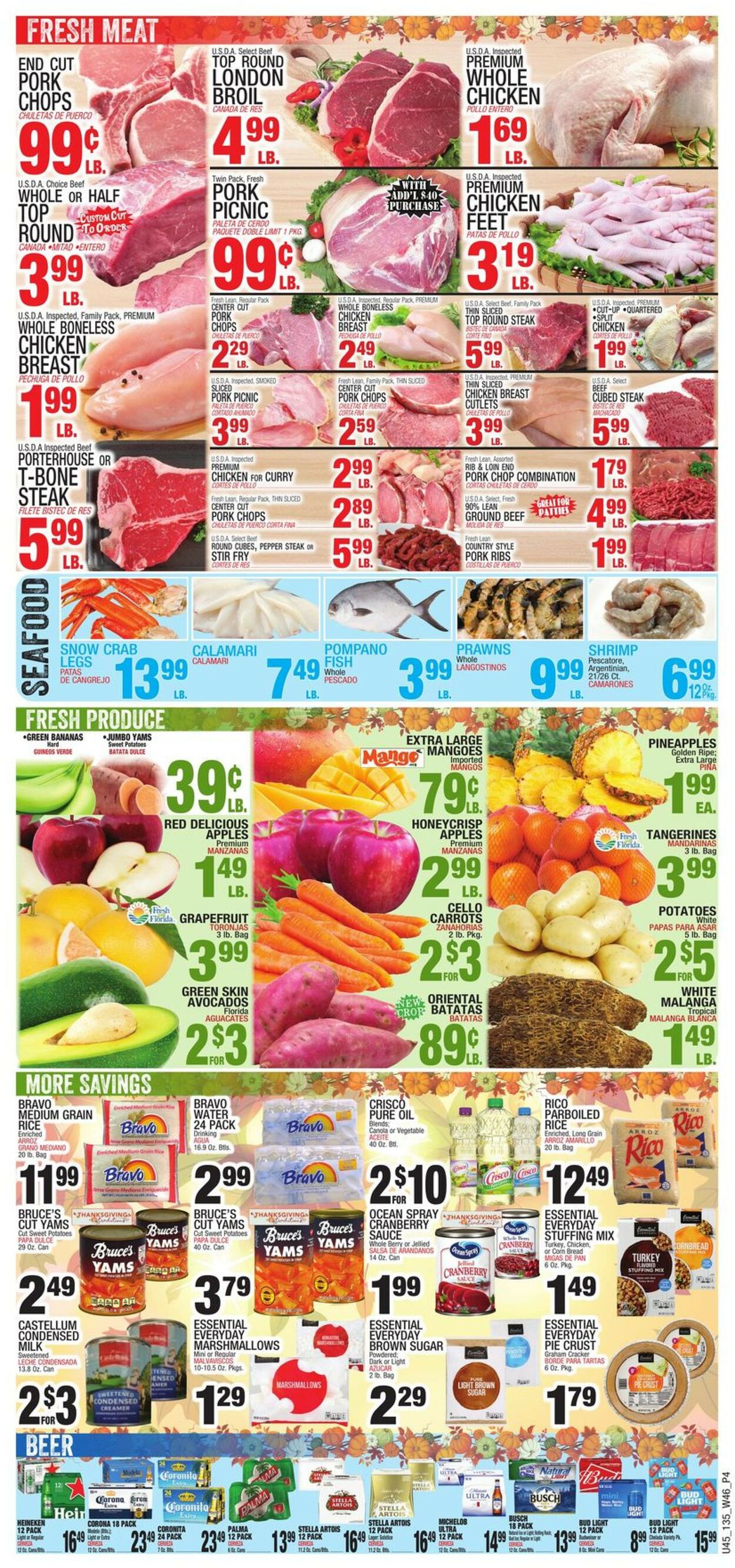 Bravo Supermarkets Weekly Ad Circular - valid 11/10-11/16/2022 (Page 4)