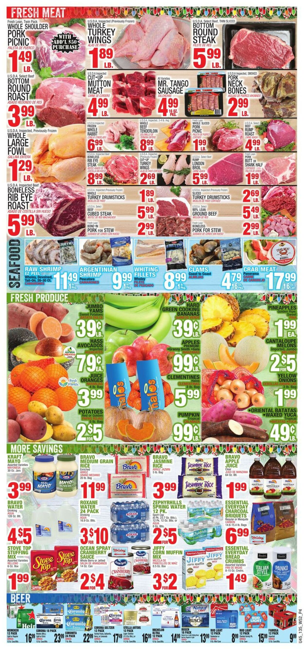 Bravo Supermarkets Weekly Ad Circular - valid 12/22-12/28/2022 (Page 4)