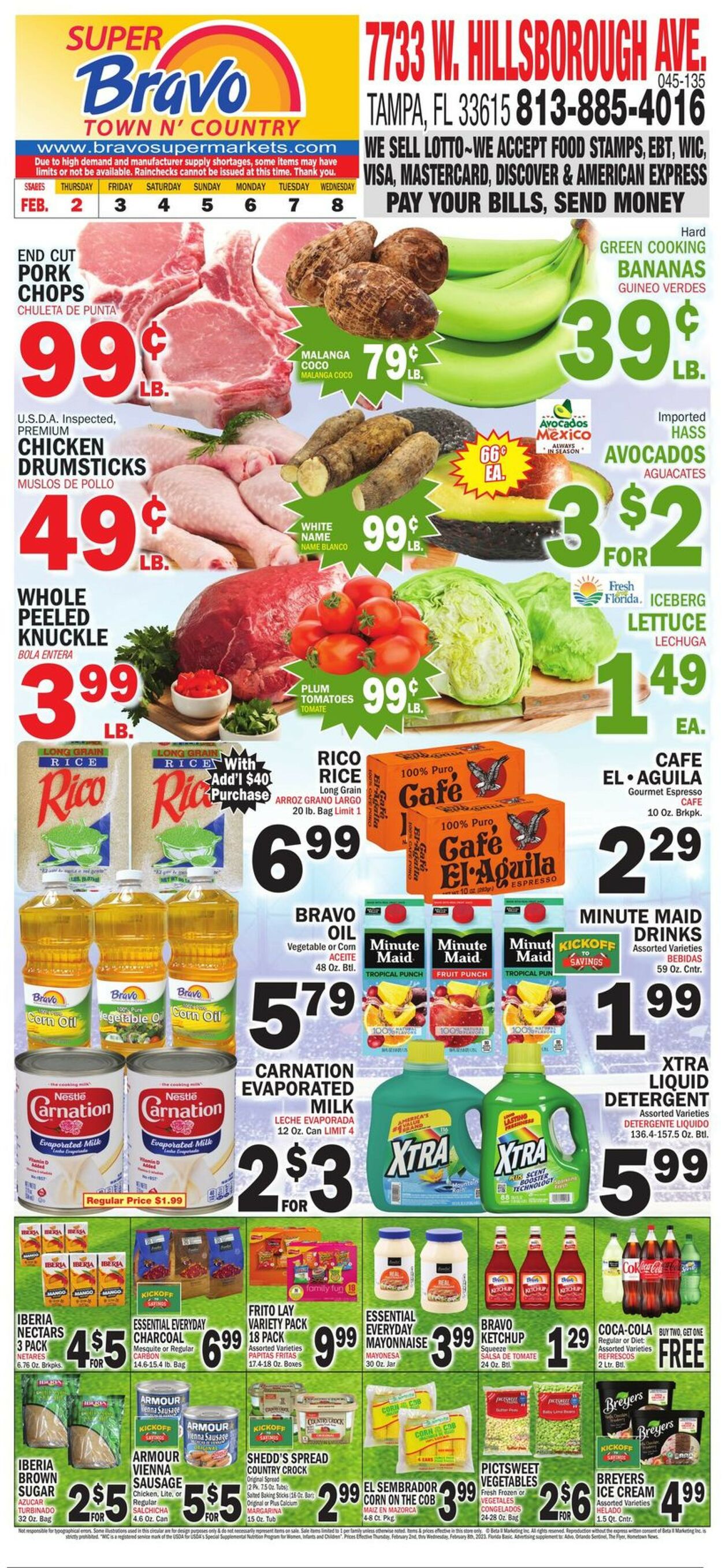 Bravo Supermarkets Weekly Ad Circular - valid 02/02-02/08/2023