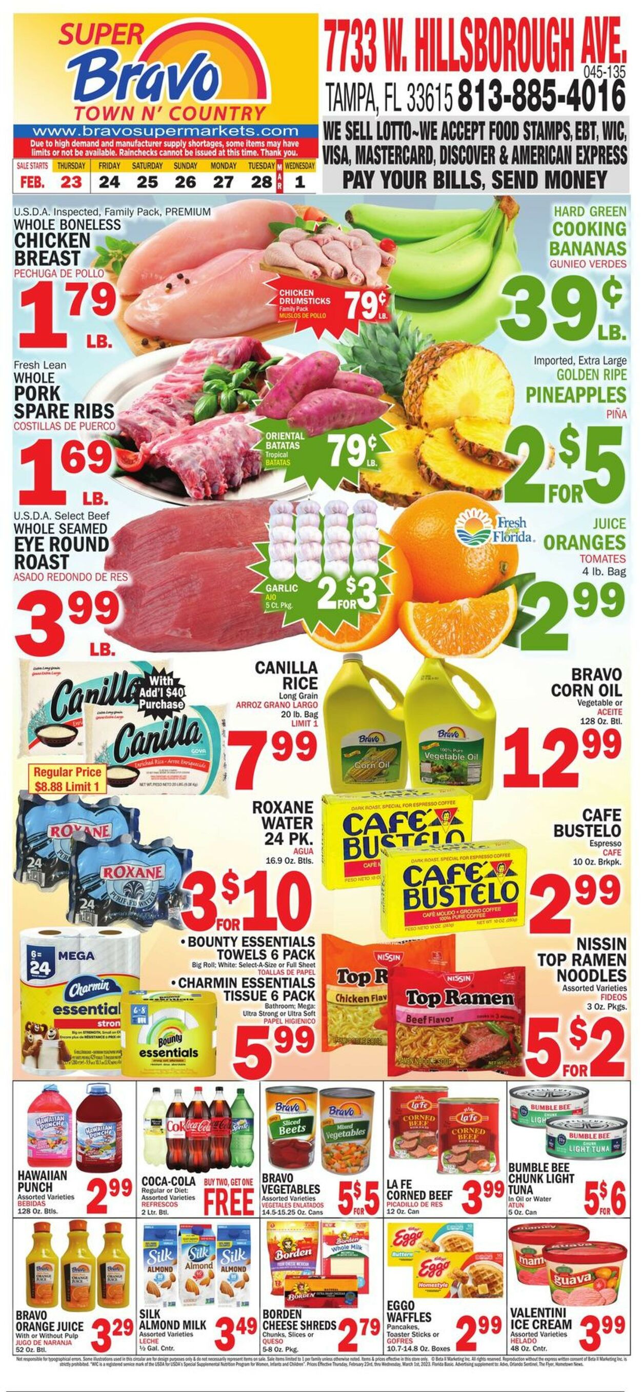 Bravo Supermarkets Weekly Ad Circular - valid 02/23-03/01/2023