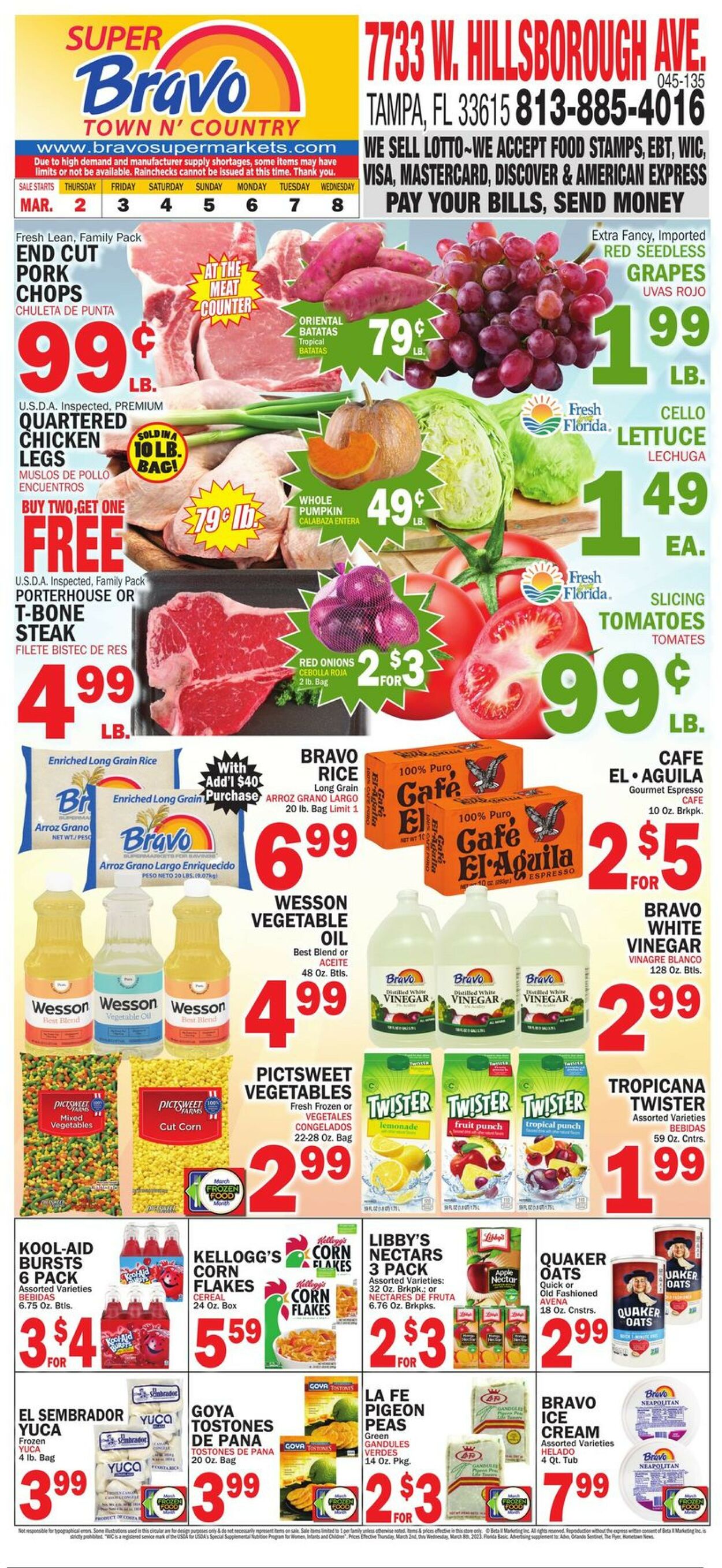 Bravo Supermarkets Weekly Ad Circular - valid 03/02-03/08/2023