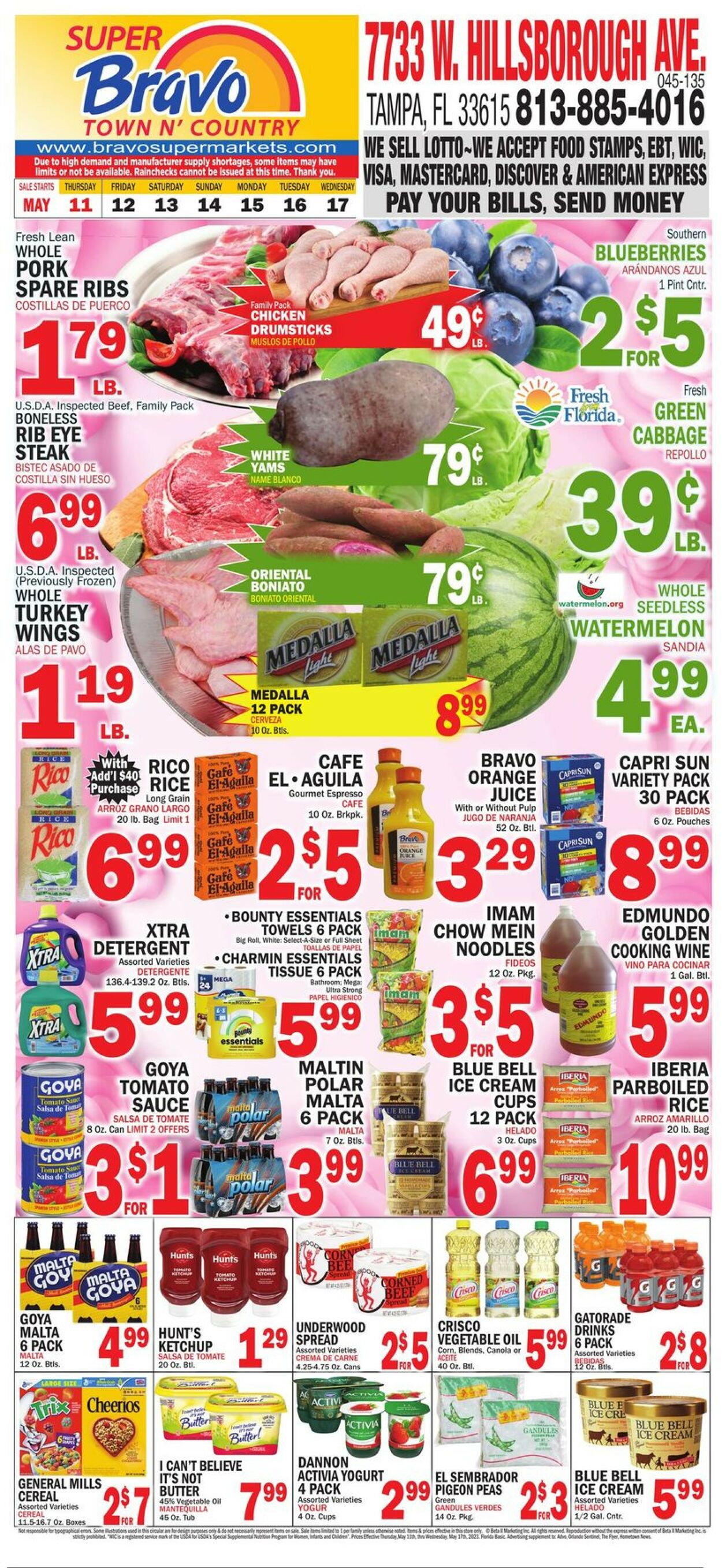 Bravo Supermarkets Weekly Ad Circular - valid 05/11-05/17/2023