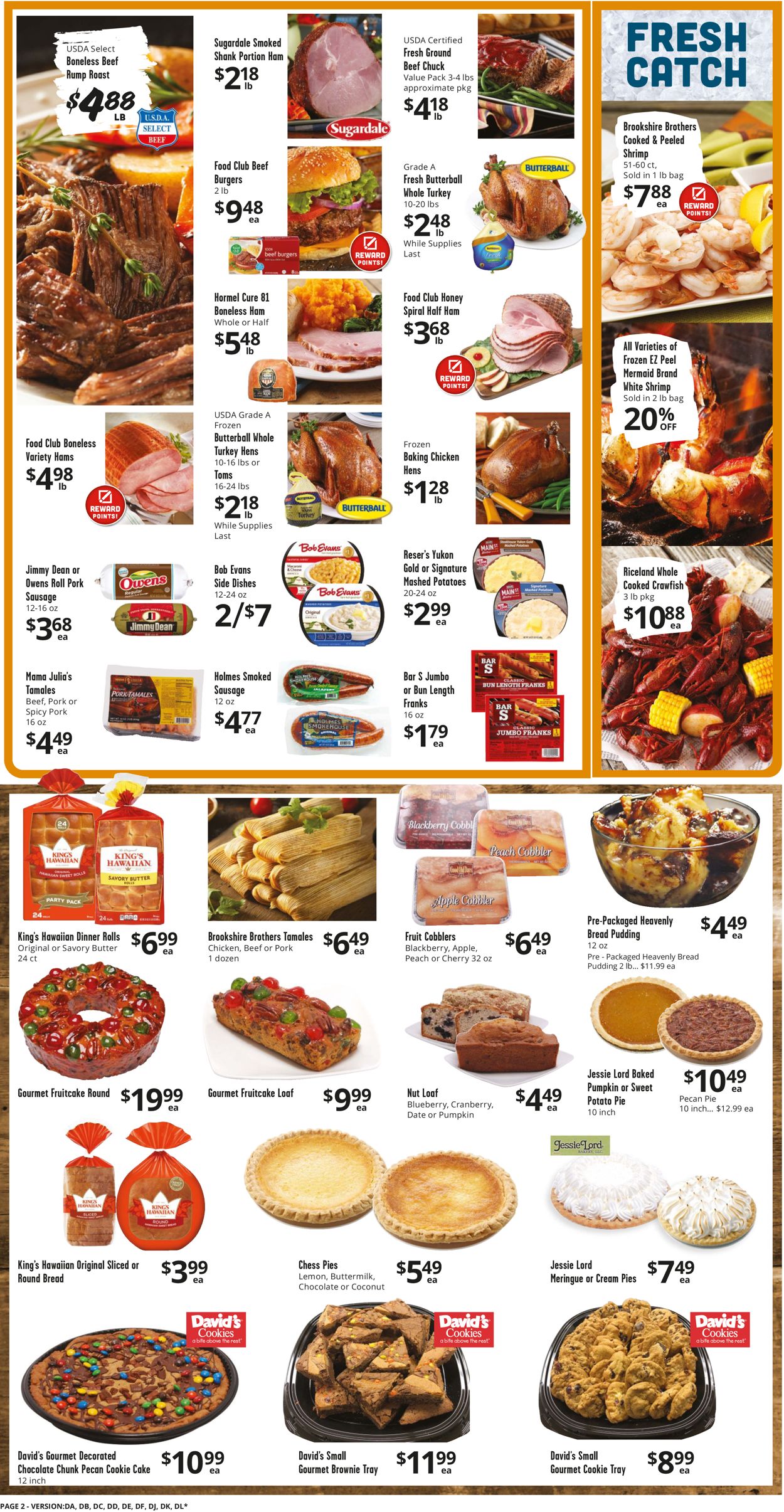 Brookshire Brothers THANKSGIVING 2021 Weekly Ad Circular - valid 11/17-11/25/2021 (Page 2)