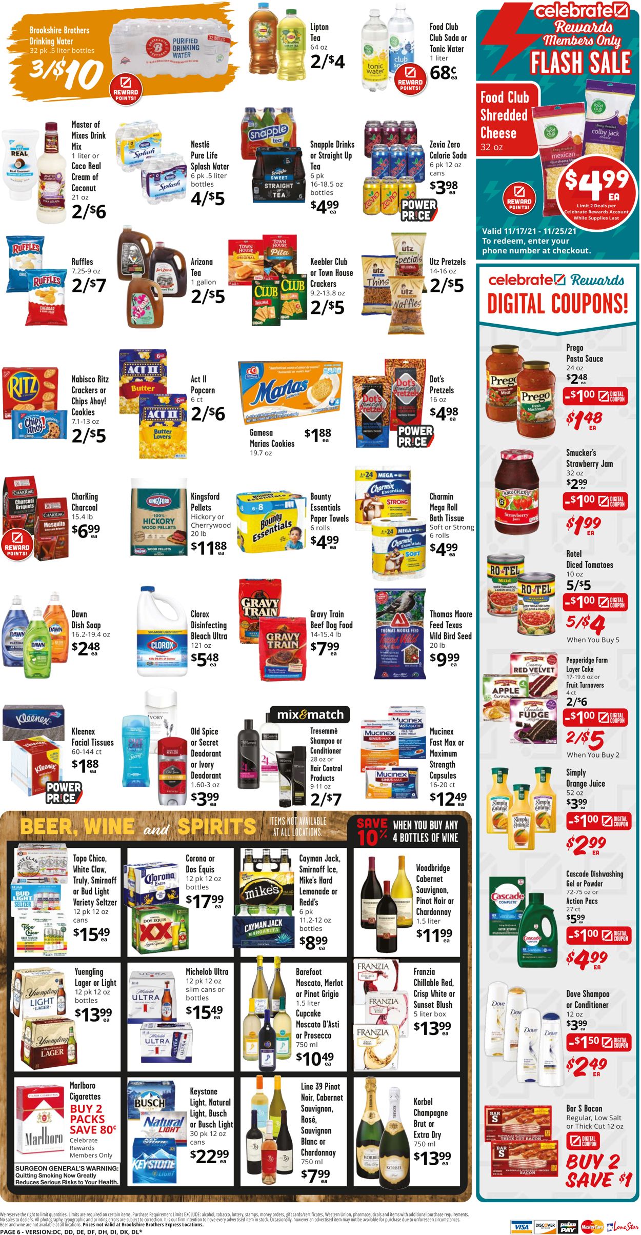 Brookshire Brothers THANKSGIVING 2021 Weekly Ad Circular - valid 11/17-11/25/2021 (Page 6)