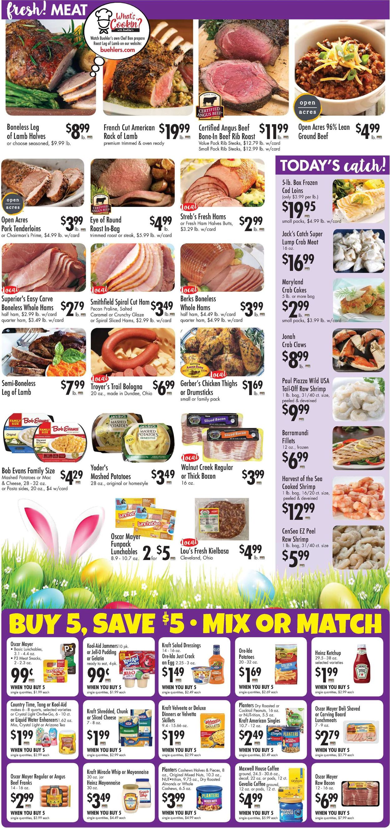Buehler's Fresh Foods - Easter 2021 ad Weekly Ad Circular - valid 03/31-04/06/2021 (Page 2)