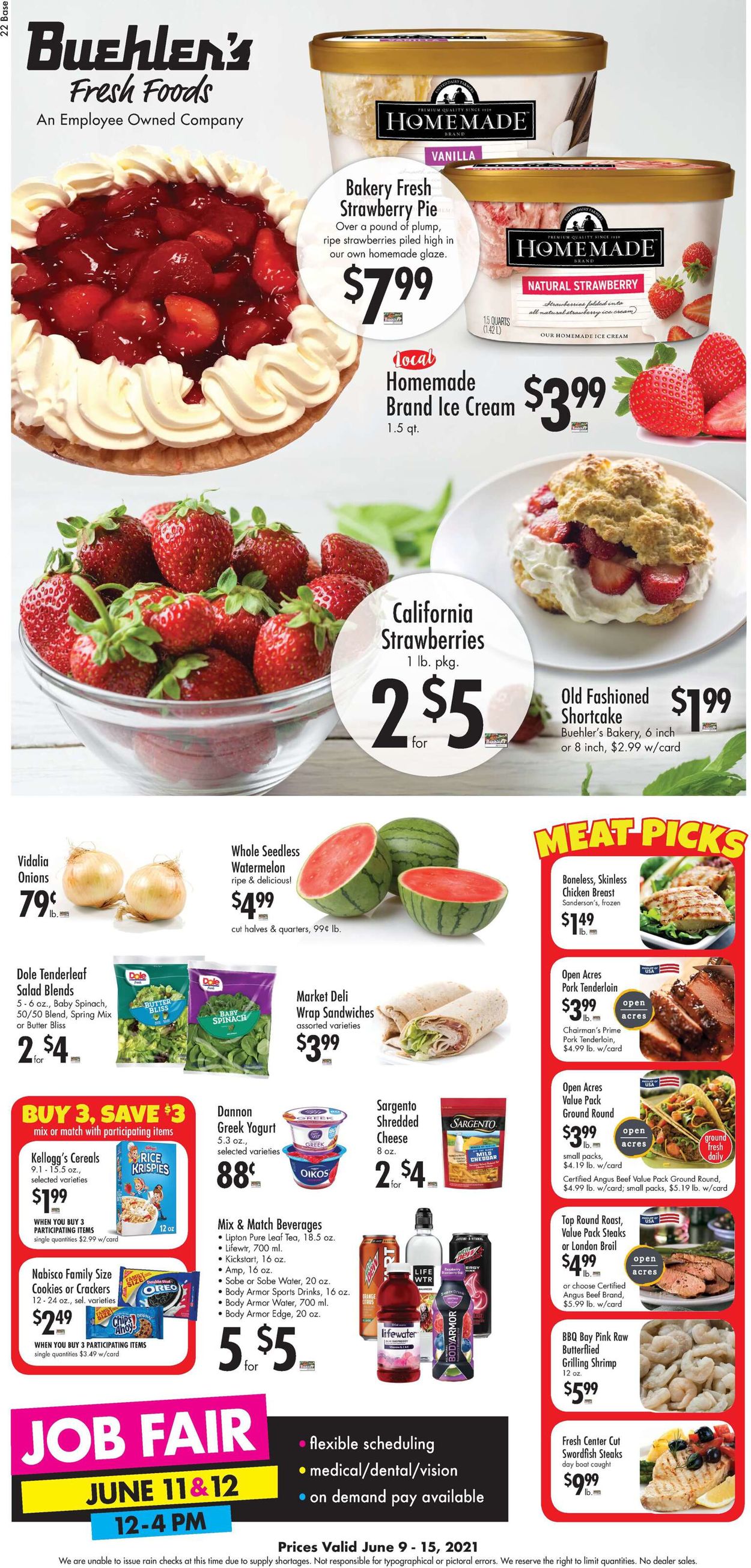 Buehler's Fresh Foods Weekly Ad Circular - valid 06/09-06/15/2021