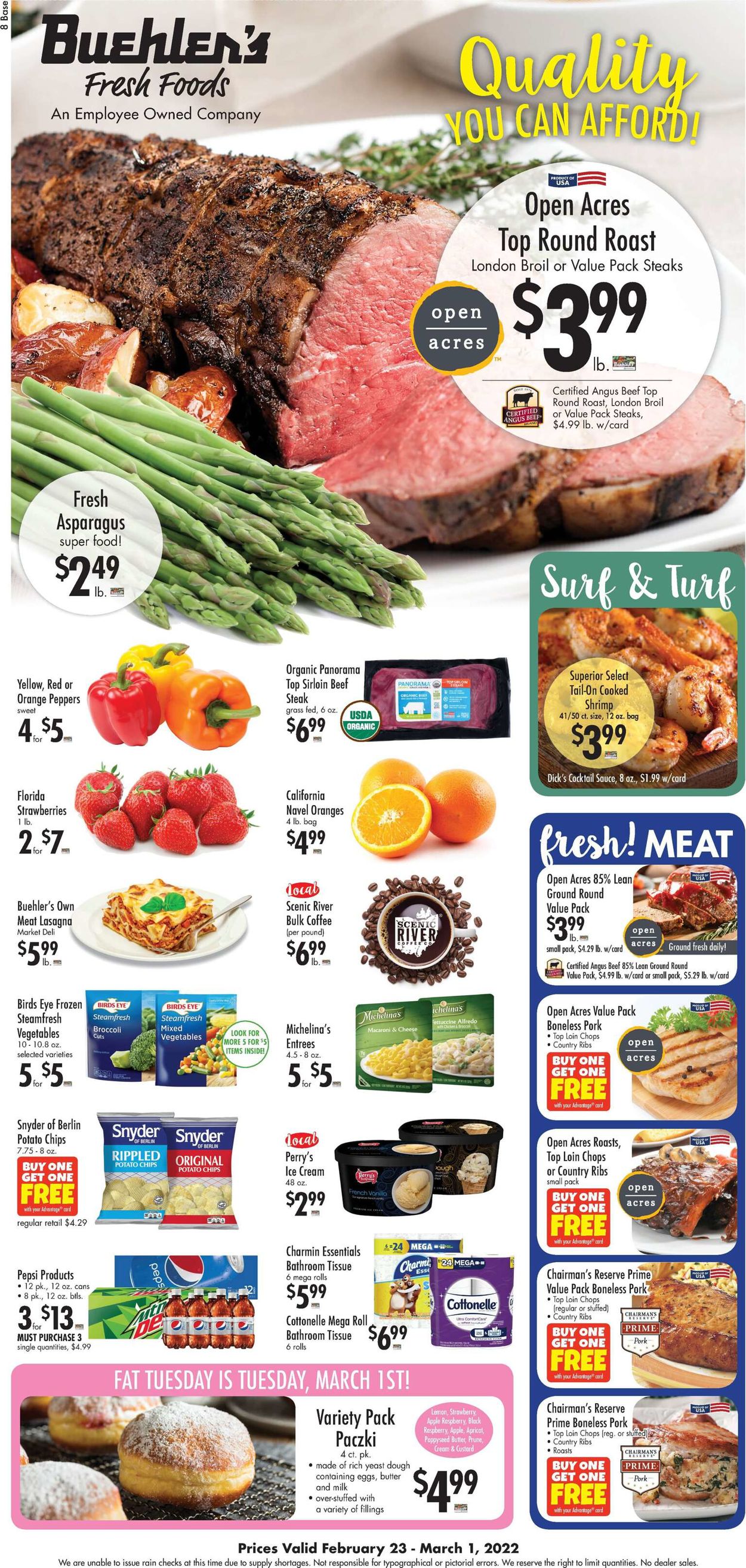 Buehler's Fresh Foods Weekly Ad Circular - valid 02/23-03/01/2022