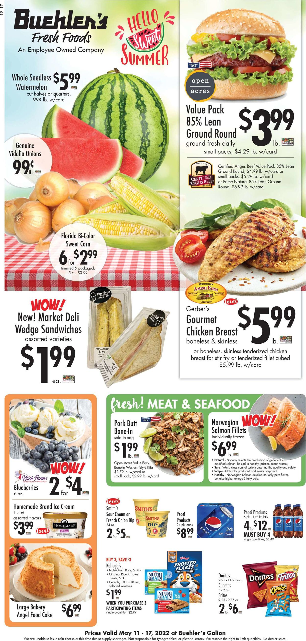 Buehler's Fresh Foods Weekly Ad Circular - valid 05/11-05/17/2022