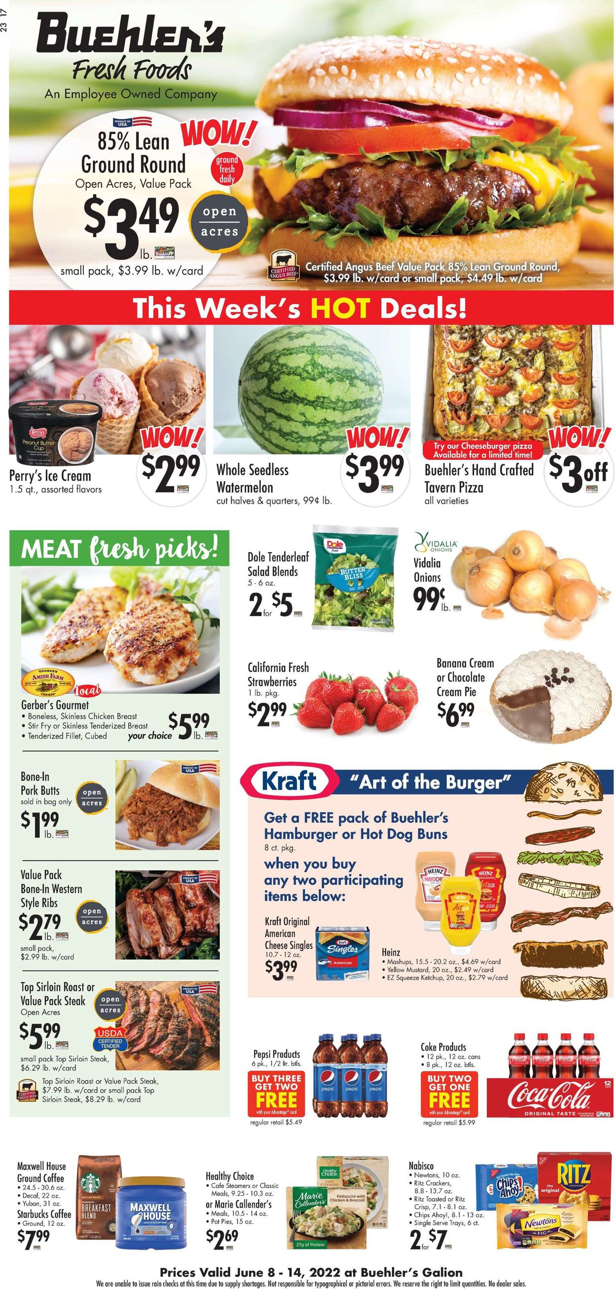 Buehler's Fresh Foods Weekly Ad Circular - valid 06/08-06/14/2022