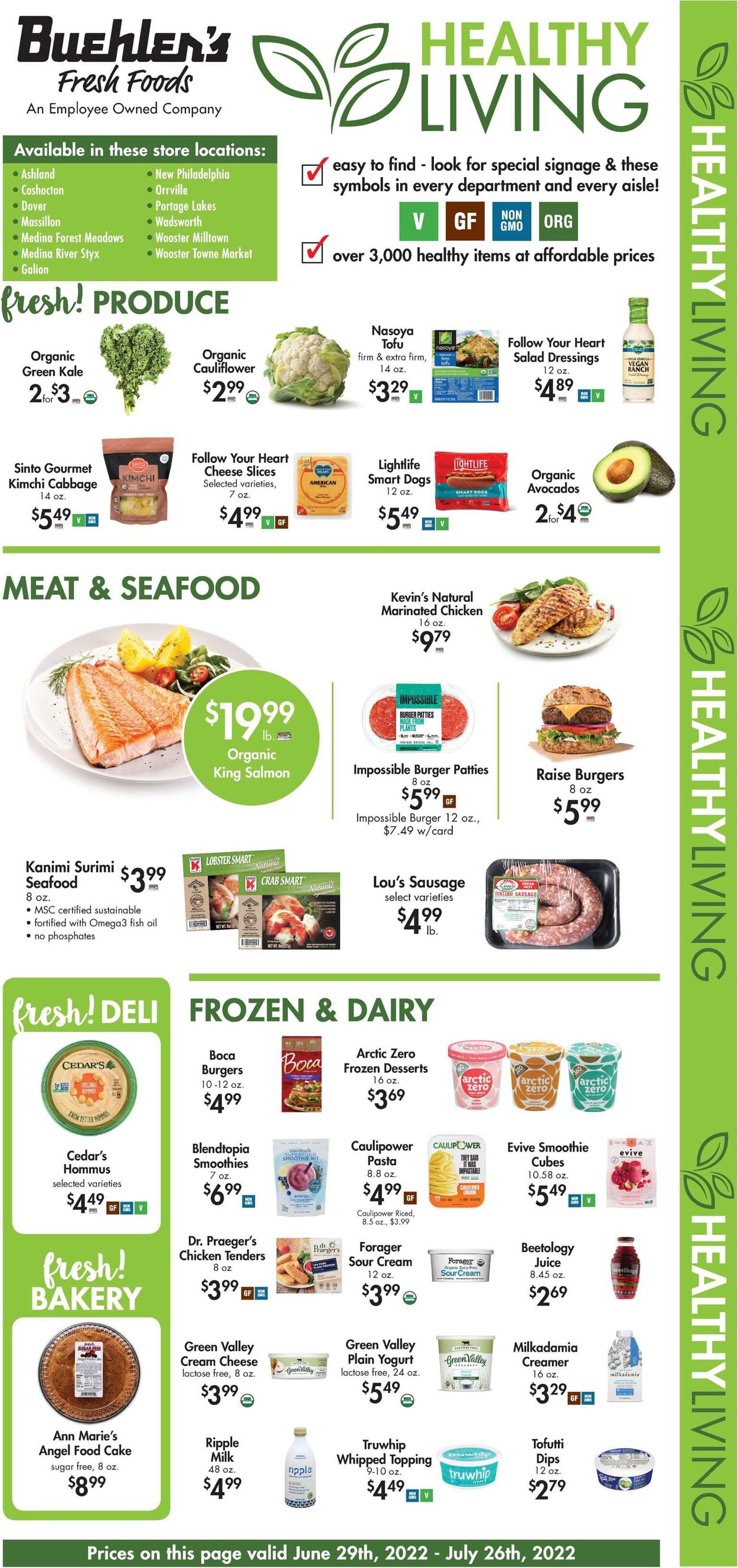 Buehler's Fresh Foods Weekly Ad Circular - valid 06/29-07/26/2022