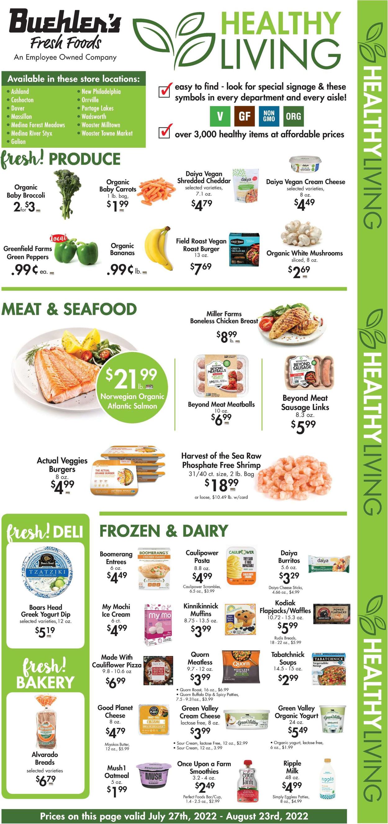Buehler's Fresh Foods Weekly Ad Circular - valid 07/27-08/23/2022